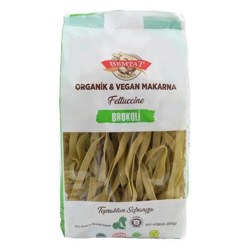 Organik (Vegan) Brokoli Fettucine Makarna