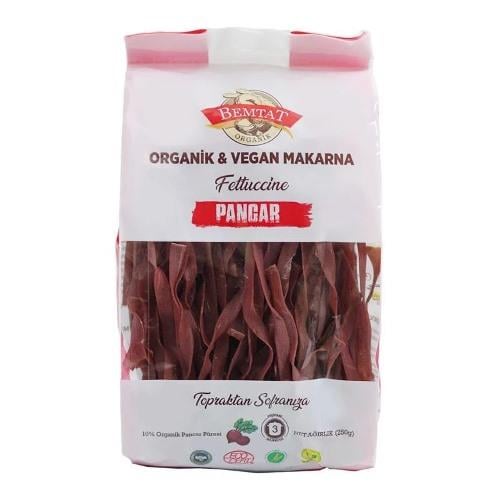 Organik (Vegan) Pancarlı Fettucine Makarna