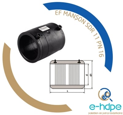 EF MANŞON Ø 90 mm.