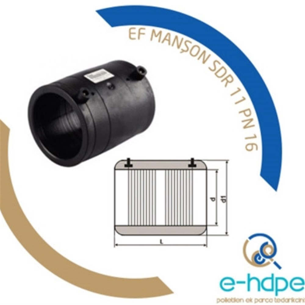 HDPE EF ManşonEF MANŞON Ø 32 mm.
