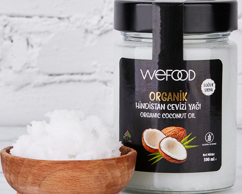 Wefood Organik Hindistan Cevizi Yağı 300 ml 2'li (Organik Sertifikalı,  Soğuk Sıkım) 8681749104055 | DeFactoFit.com