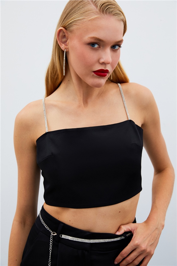 tas-askili-saten-crop-bluz-