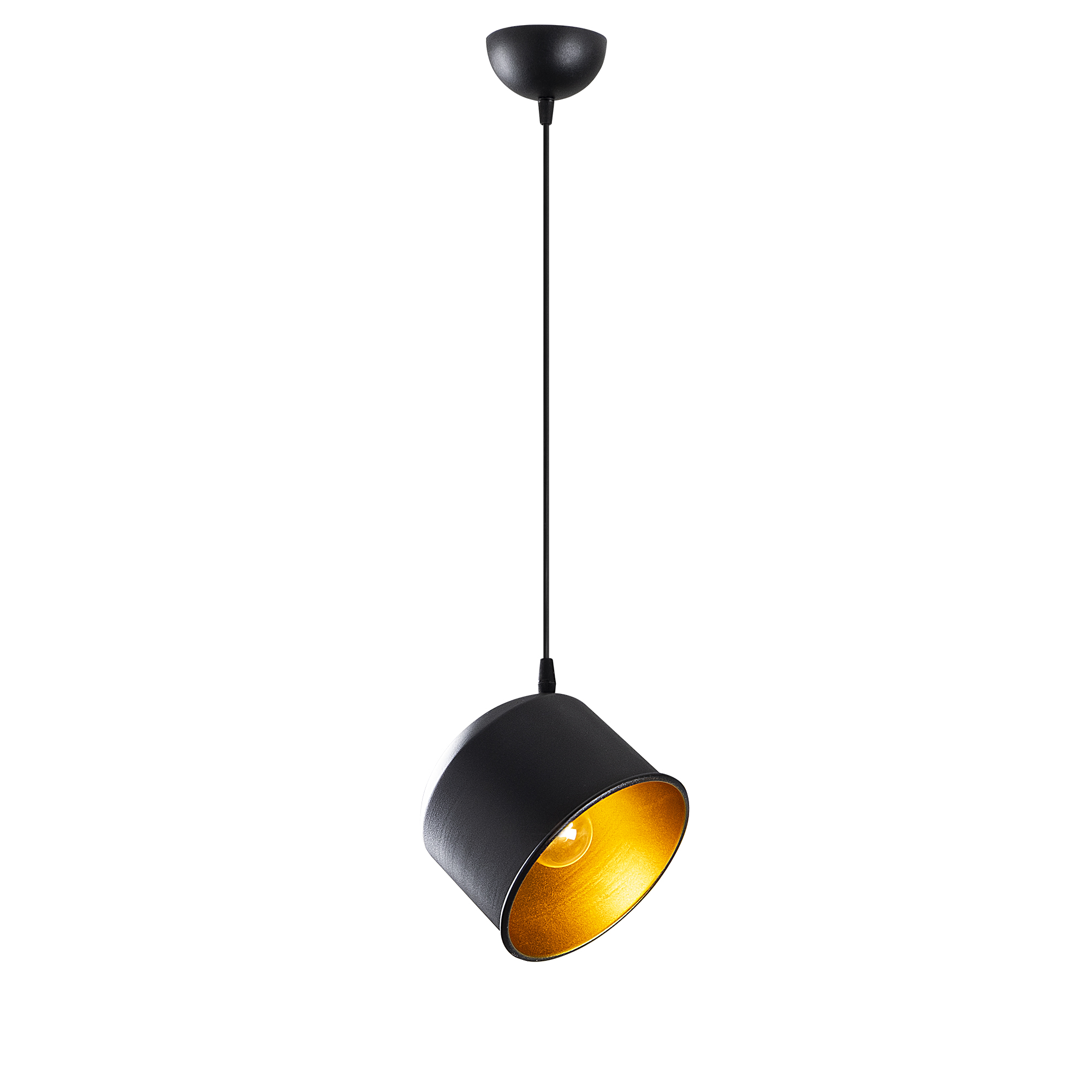 Metal Sıvama Tekli Sarkıt Pütürlü Siyah Fas-192Black-1
