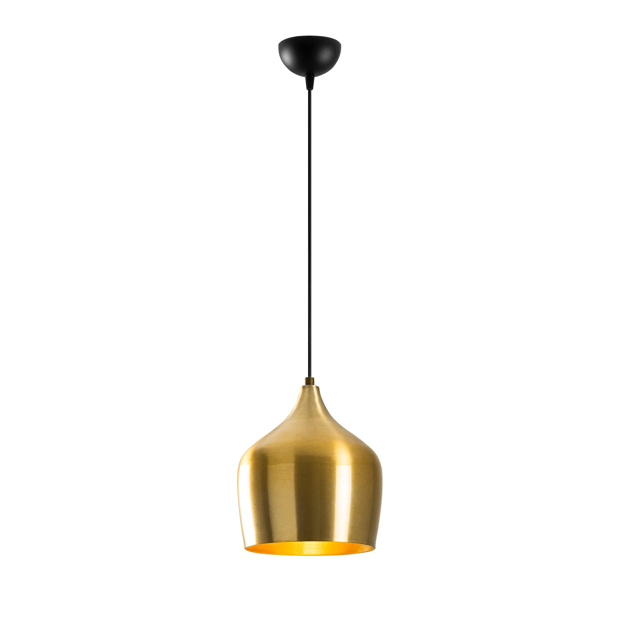 Metal Sıvama Tekli Sarkıt Parlak Gold Bırol-Nus-2703