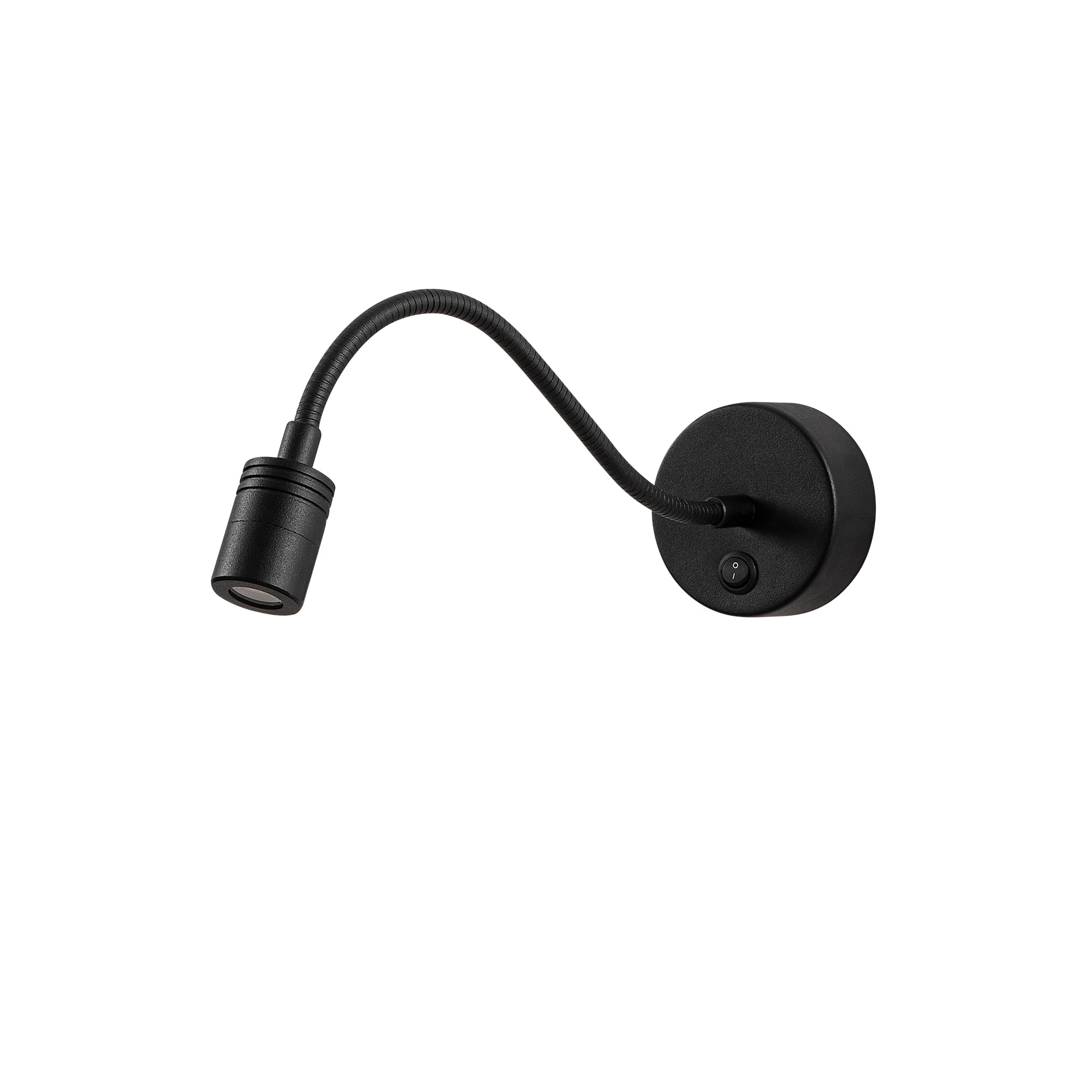 LedLi Okuma Lambası Pütürlü Siyah Readıng-Nuw-3241
