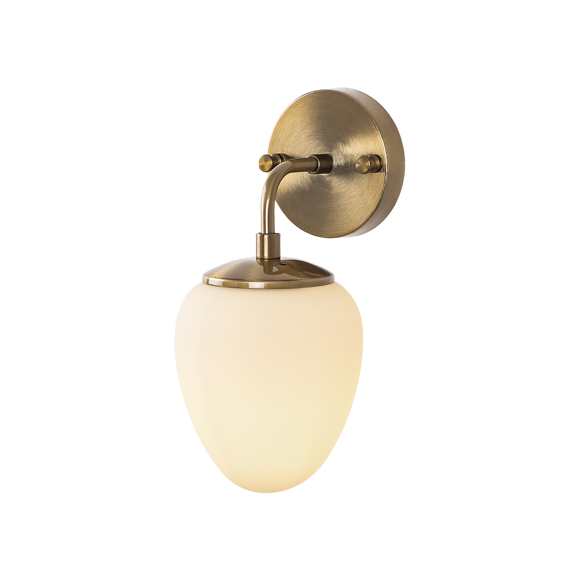 Modern Altın Eskitme Damla Aplik Beyaz Cam E14 Duy Banyo Yatak Başı Salon Duvar Lambası,NS-10675