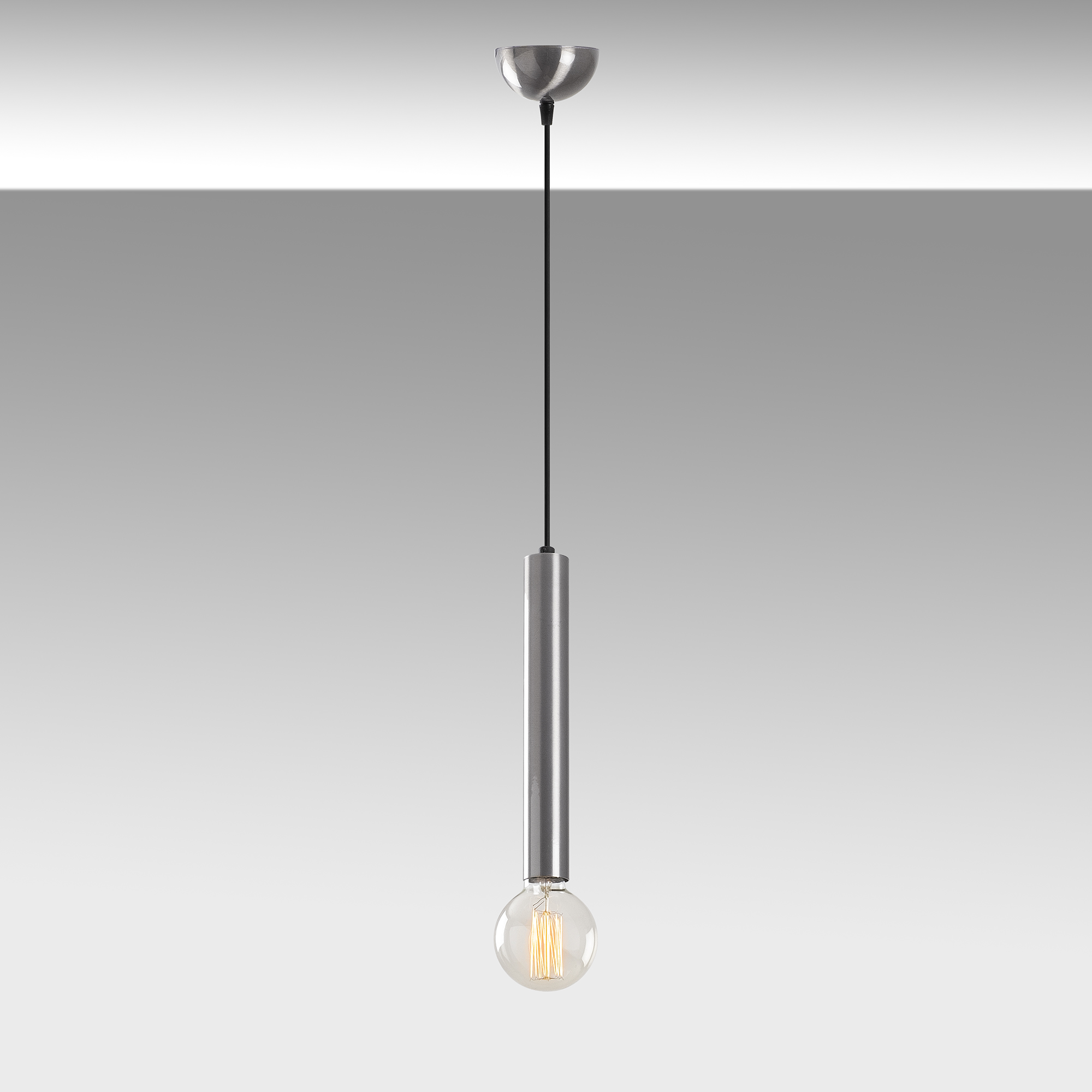 Metal Boru Tekli Sarkıt Parlak Krom Tempo-30-Nus-2075