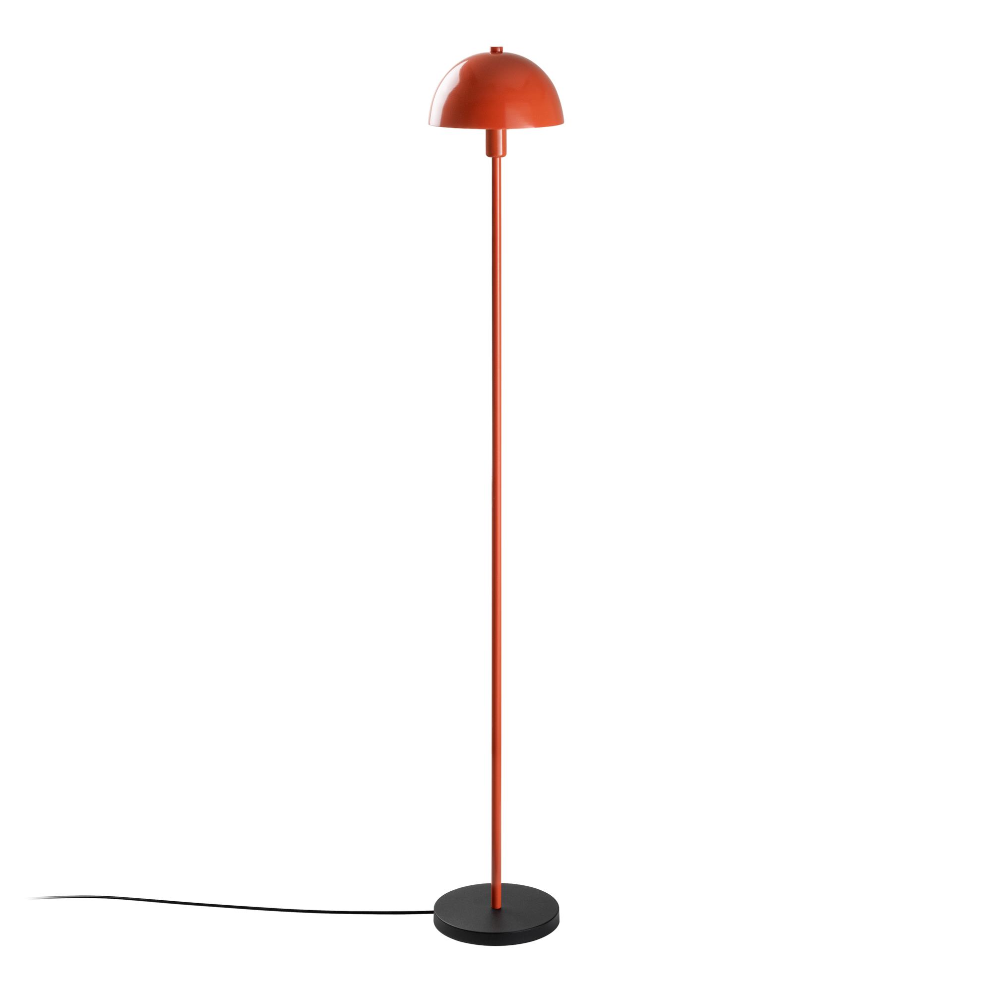 Modern Metal Sıvama Başlık Ayaklı Lambader Turuncu, Retro Köşe ve Okuma Lambası TOGG-14815