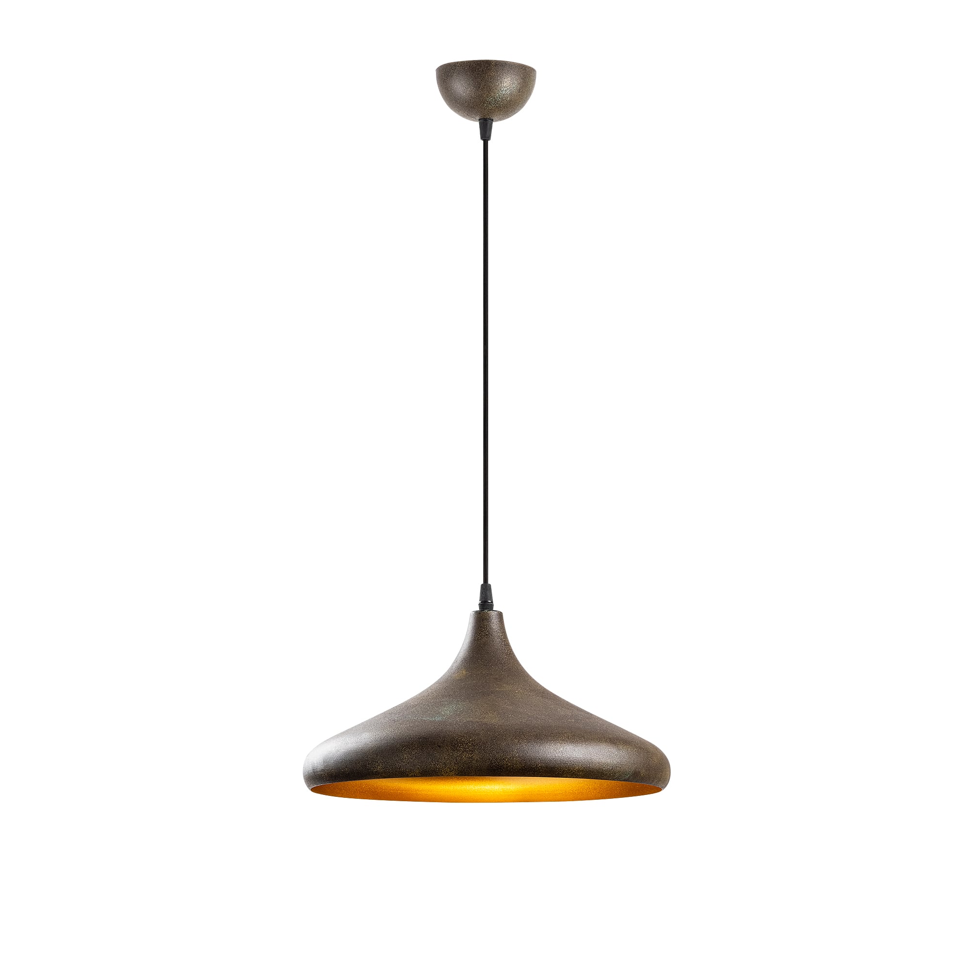 Metal Sıvama Tekli Sarkıt Vintage Gold Barek-11544