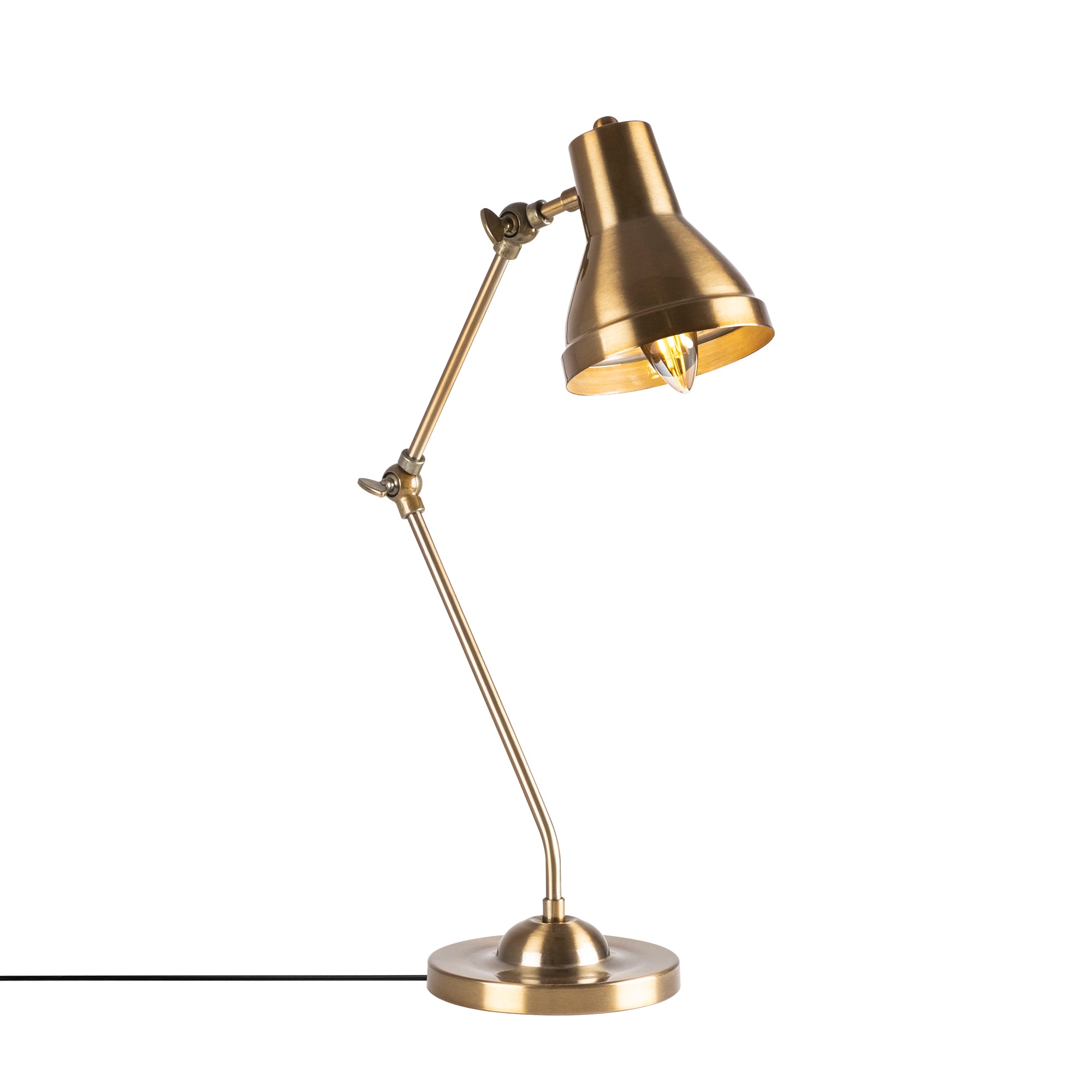 Metal Sıvama Tekli Masa Lambası Eskitme Mıxed-11505