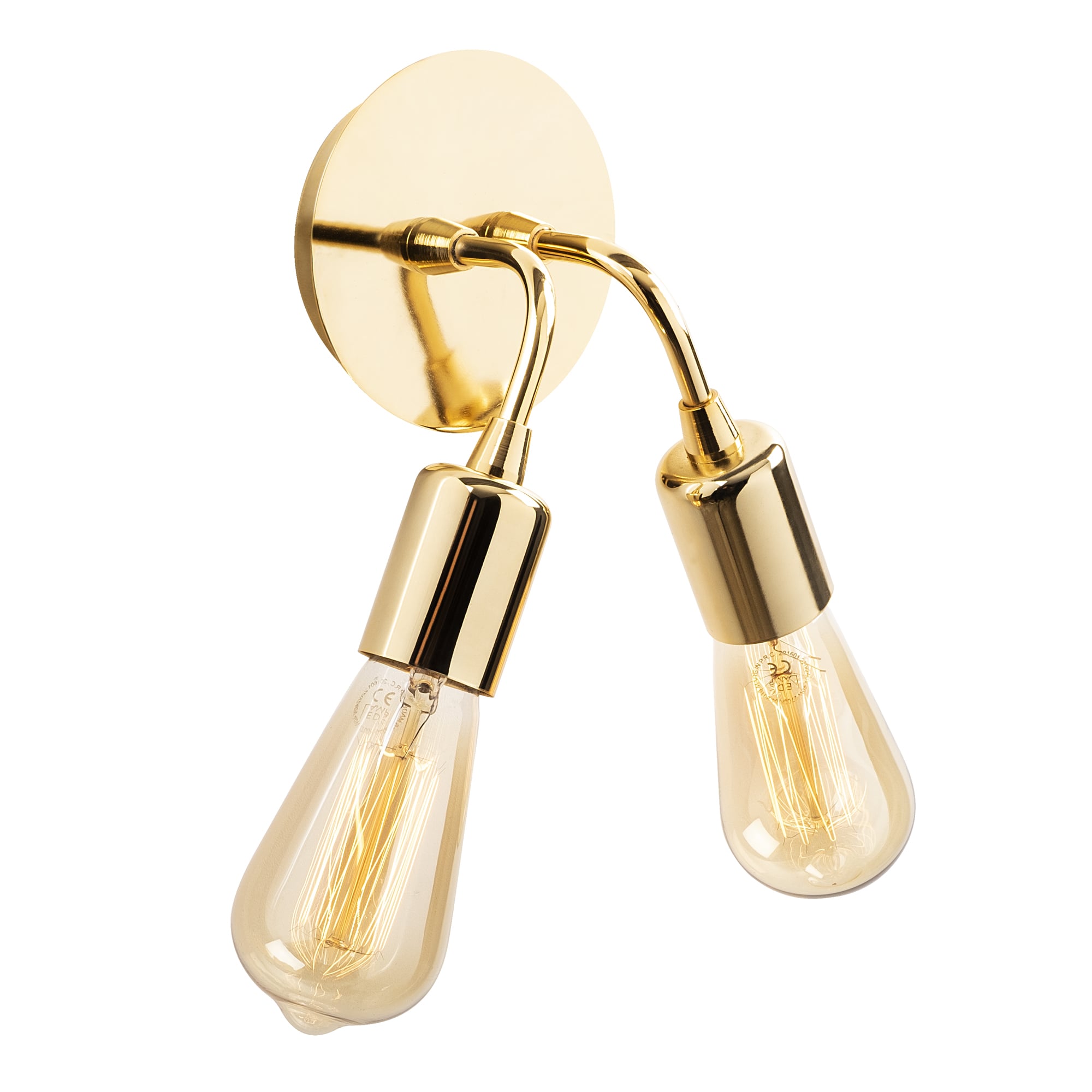 Rustik 2Li Aplik Gold Kaplama Harput-N-1331