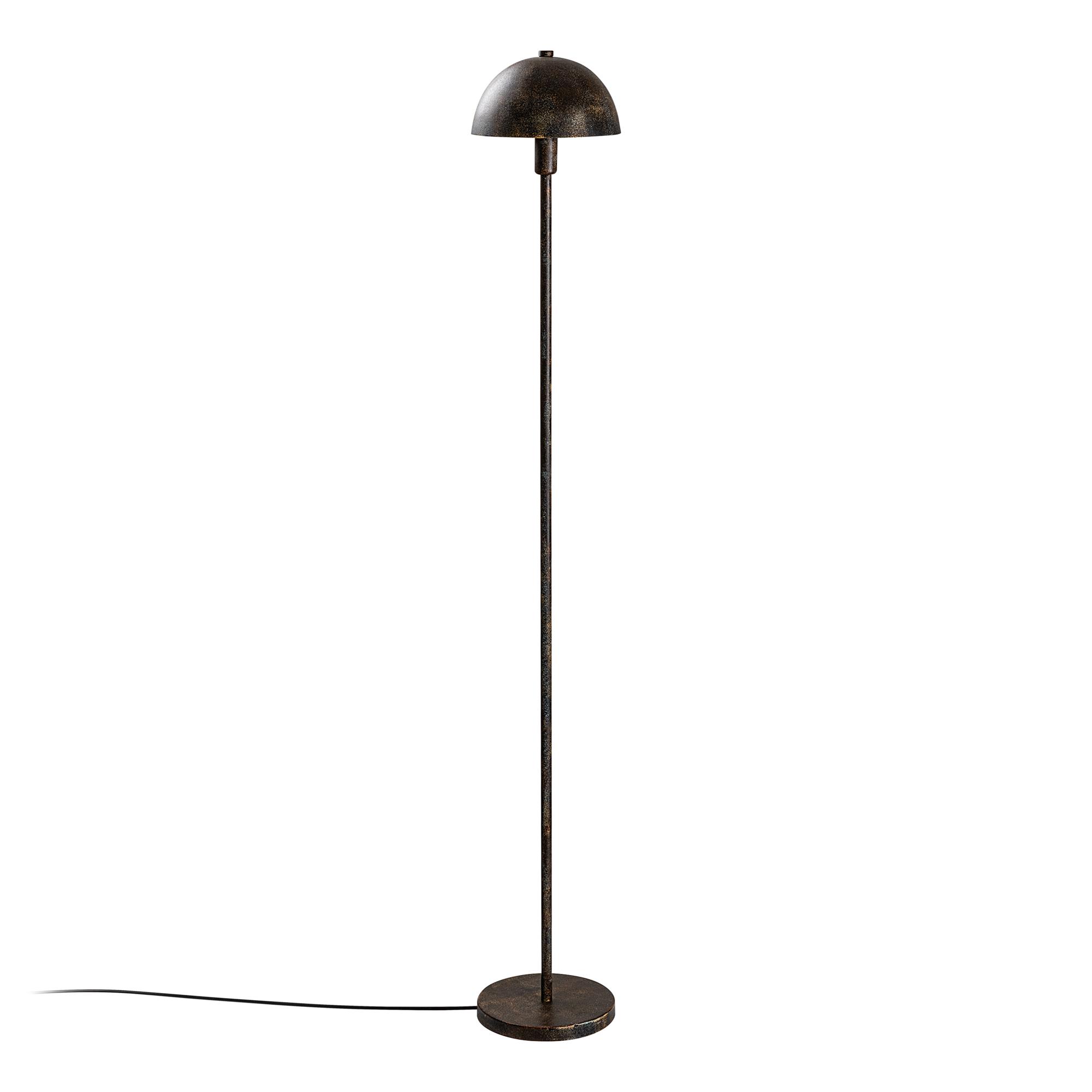 Togg Modern Metal Sıvama Başlık Ayaklı Lambader Patine, Retro Köşe ve Okuma Lambası TOGG-14811