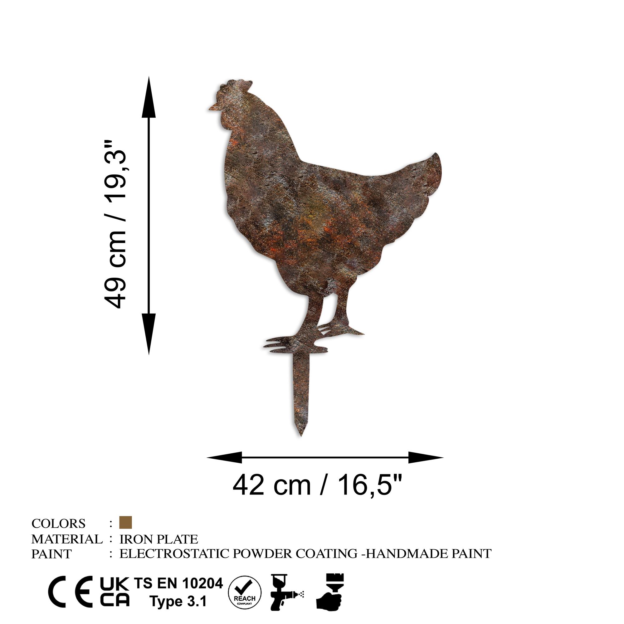Metal Bahçe Dekorları Bhc-001-A