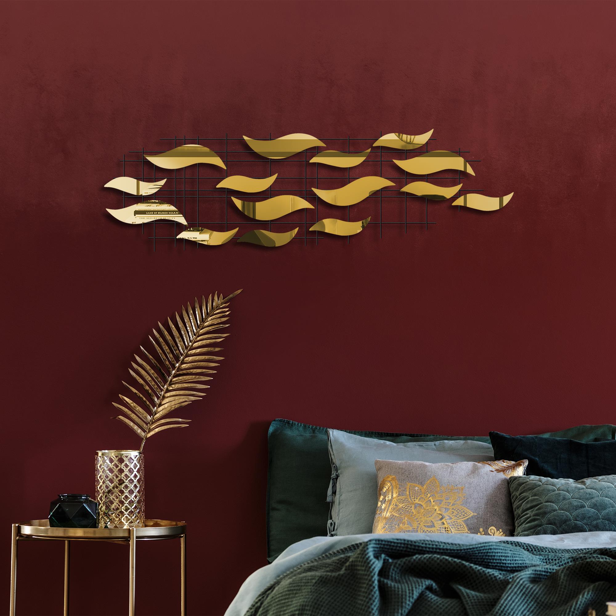 Metal Duvar Panoları Gold Bys-125