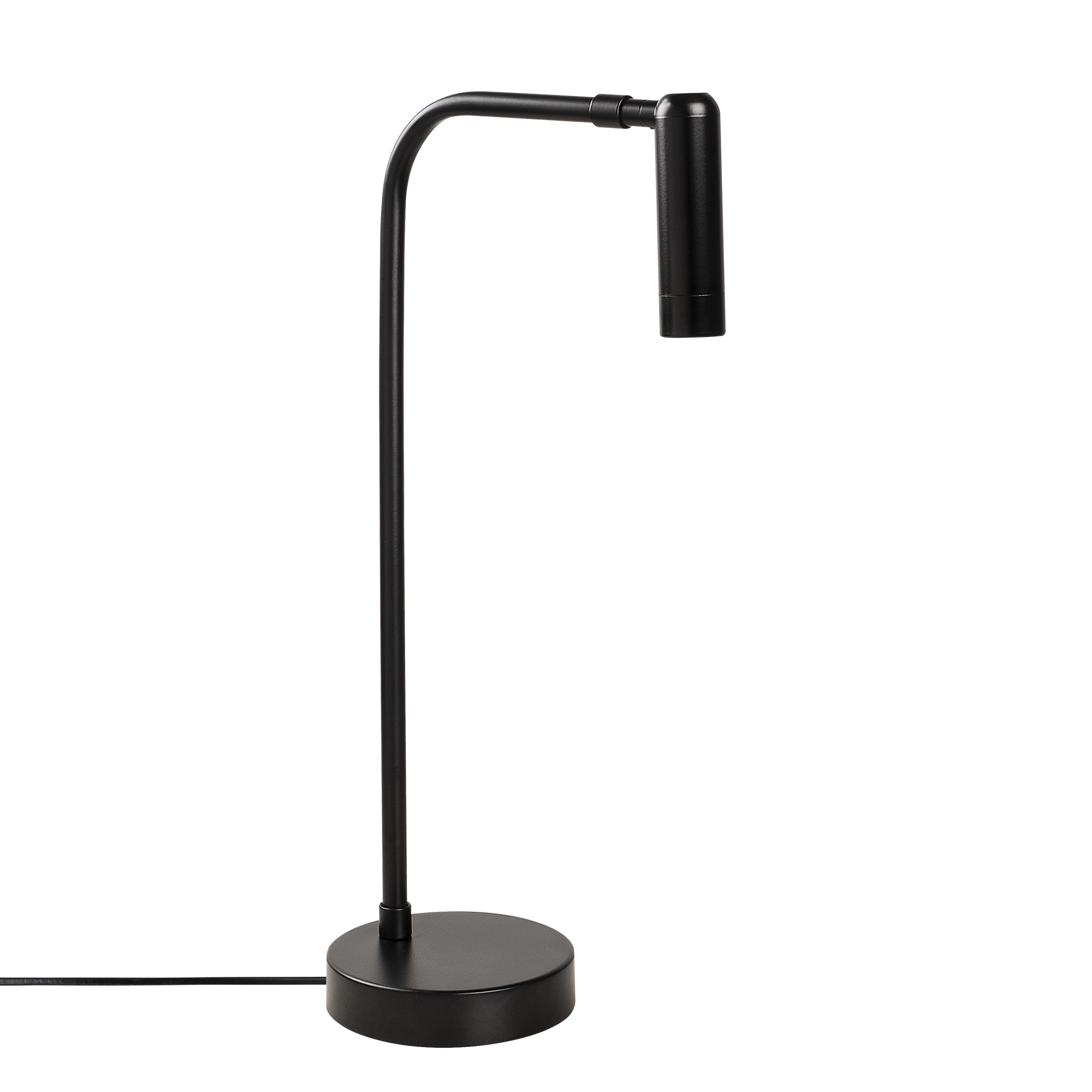 LedLi Okuma Lambası Pütürlü Siyah Ugur-6046