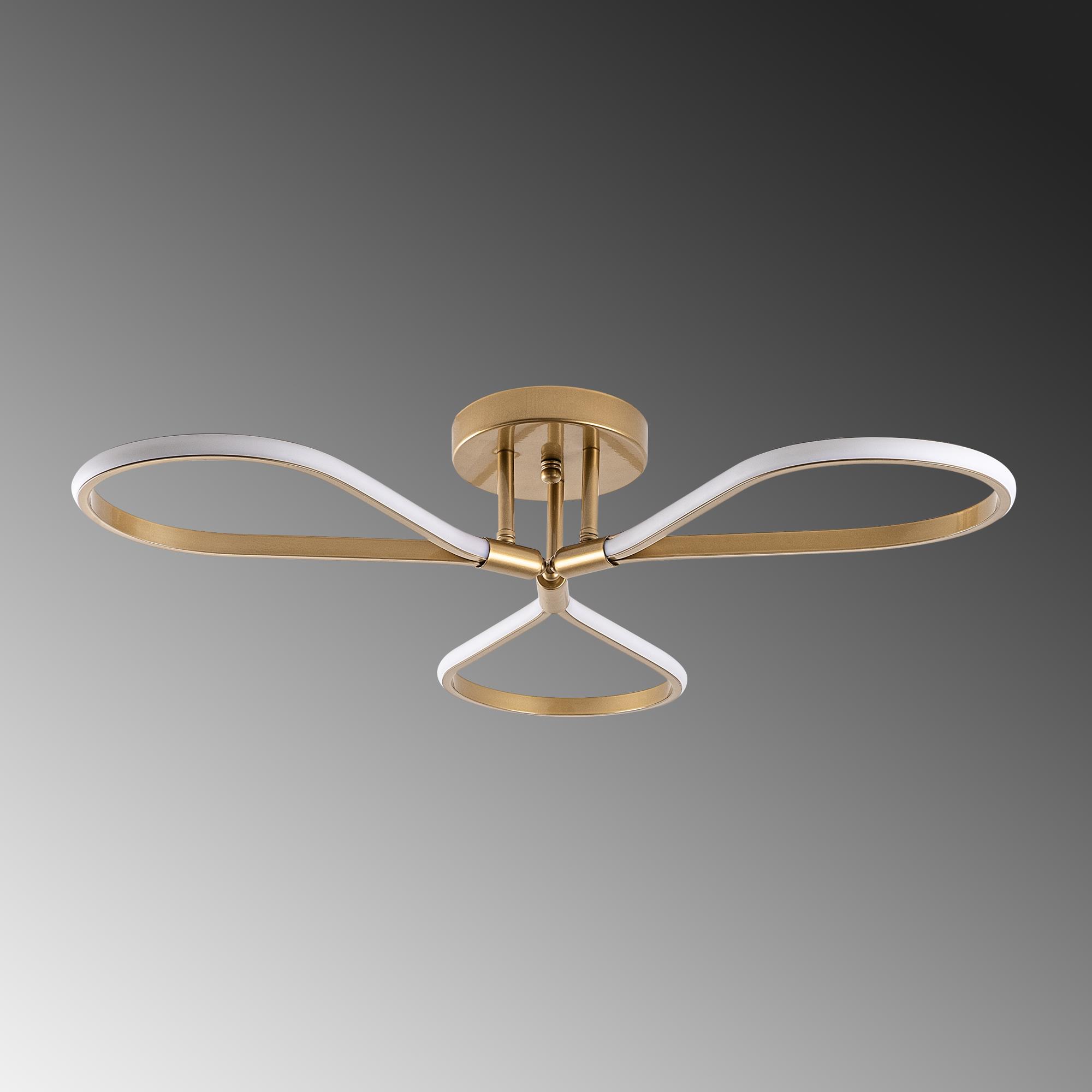 LedLi Avize Parlak Gold Damla-13542