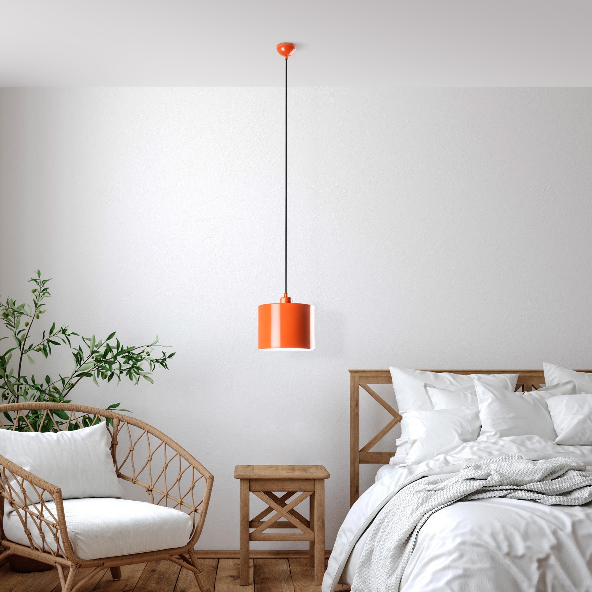 Metal Sıvama Tekli Sarkıt Pütürlü Siyah Duz-195Orange-1