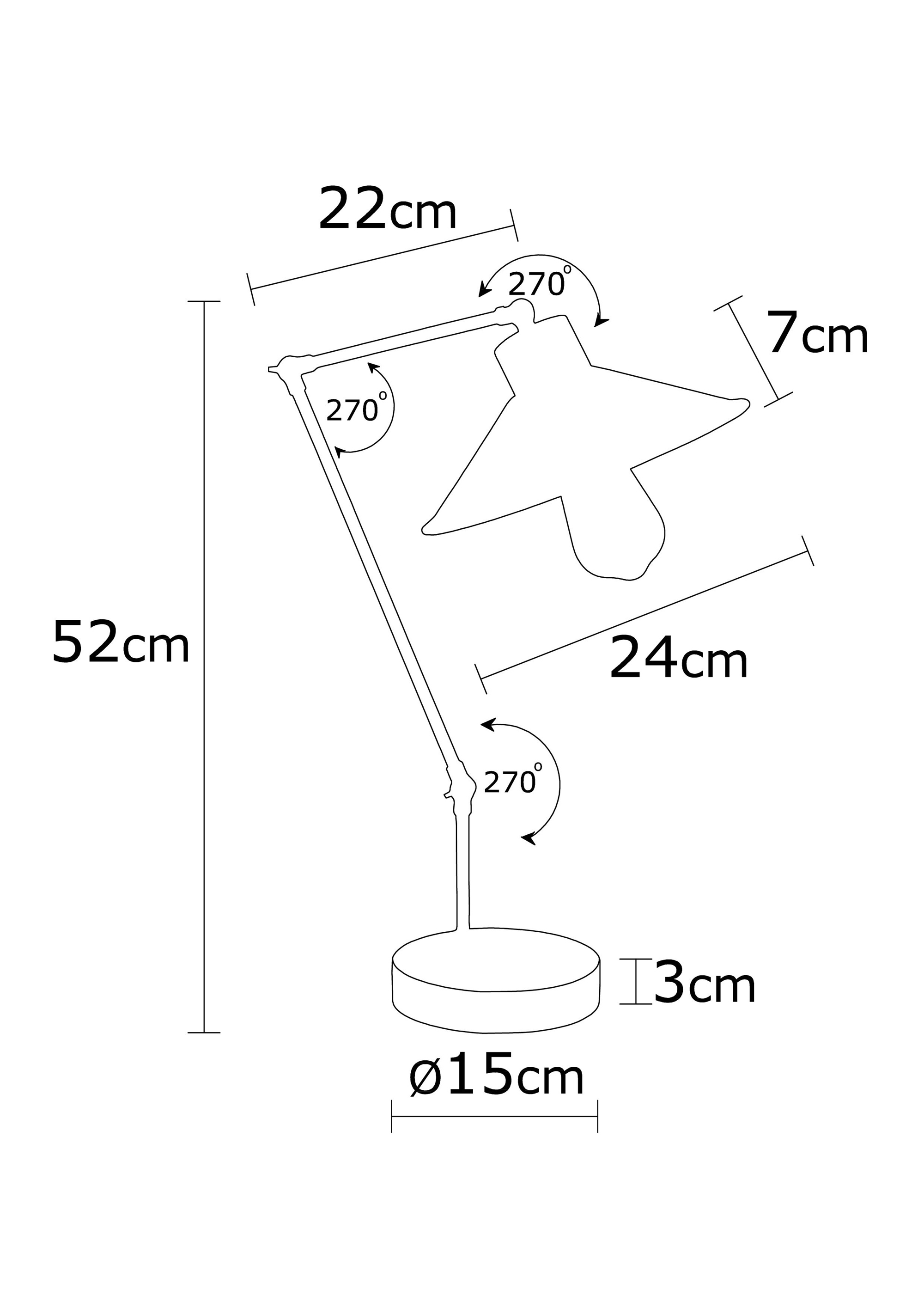 Metal Sıvama Tekli Masa Lambası Natural Ahşap Beyaz | Konıksıvama-N-608