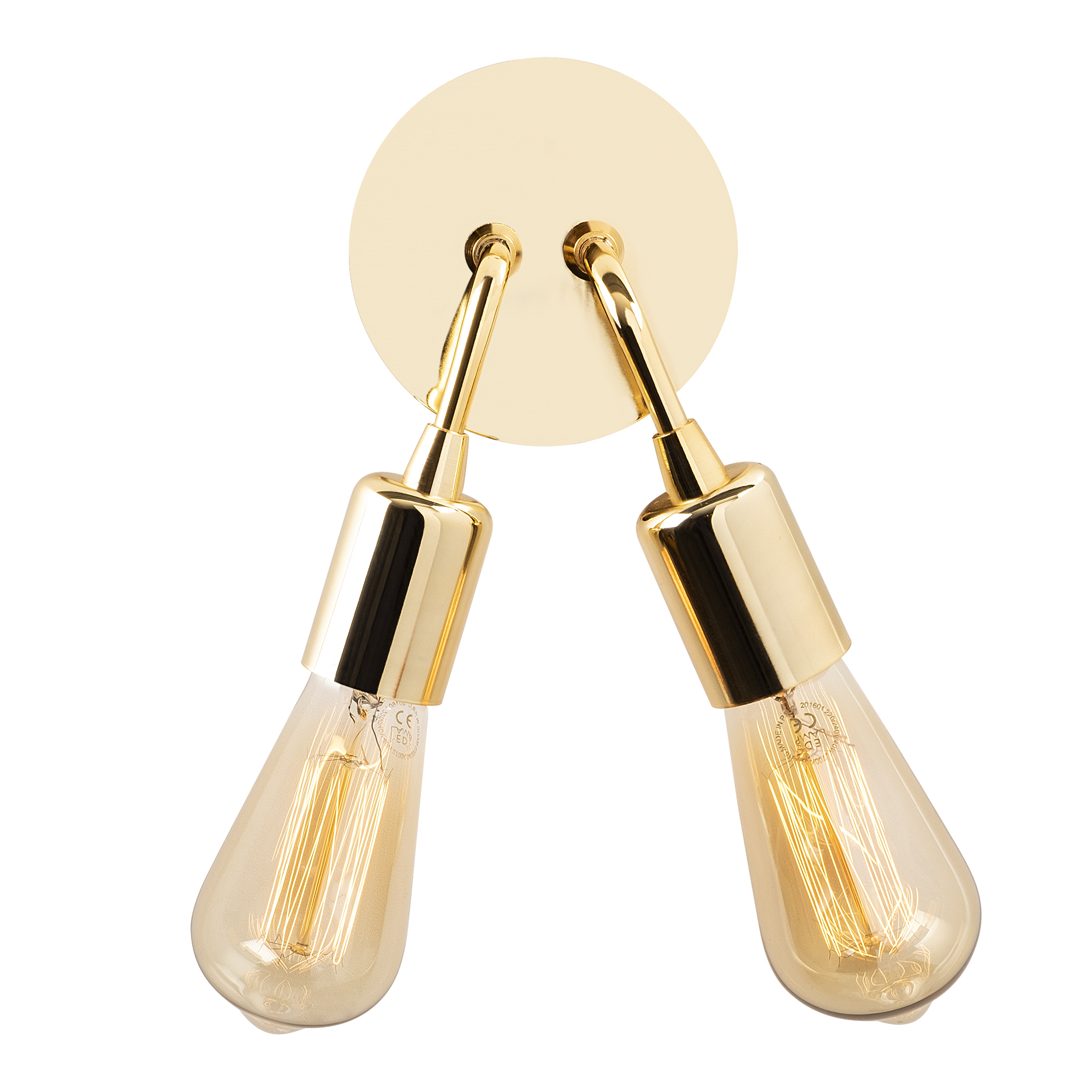 Rustik 2Li Aplik Gold Kaplama Harput-N-1331
