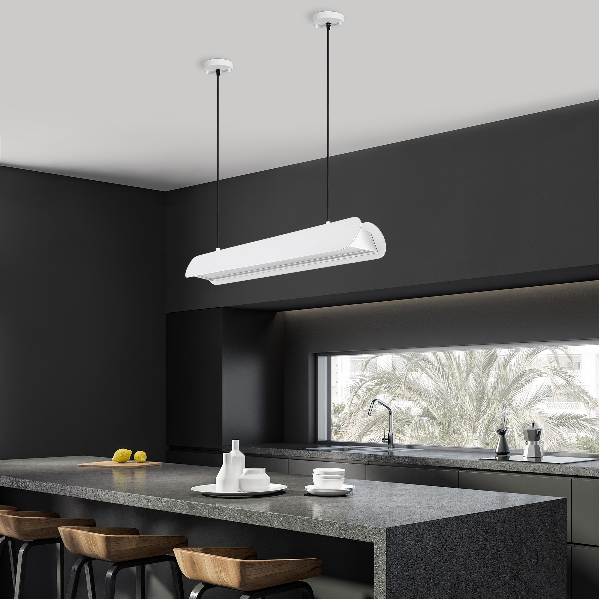 LedLi Linear Sarkıt Pütürlü Beyaz Ens-13457