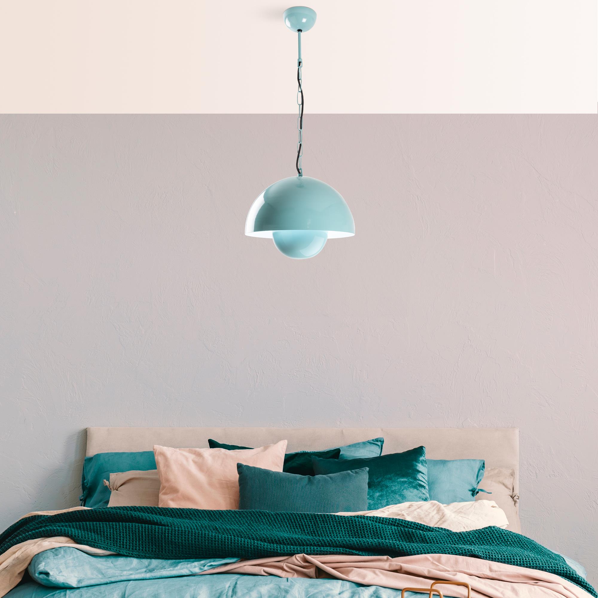 Metal Sıvama Tekli Sarkıt Turquoise Kure-30-15-Nus-2676-Turquoıse
