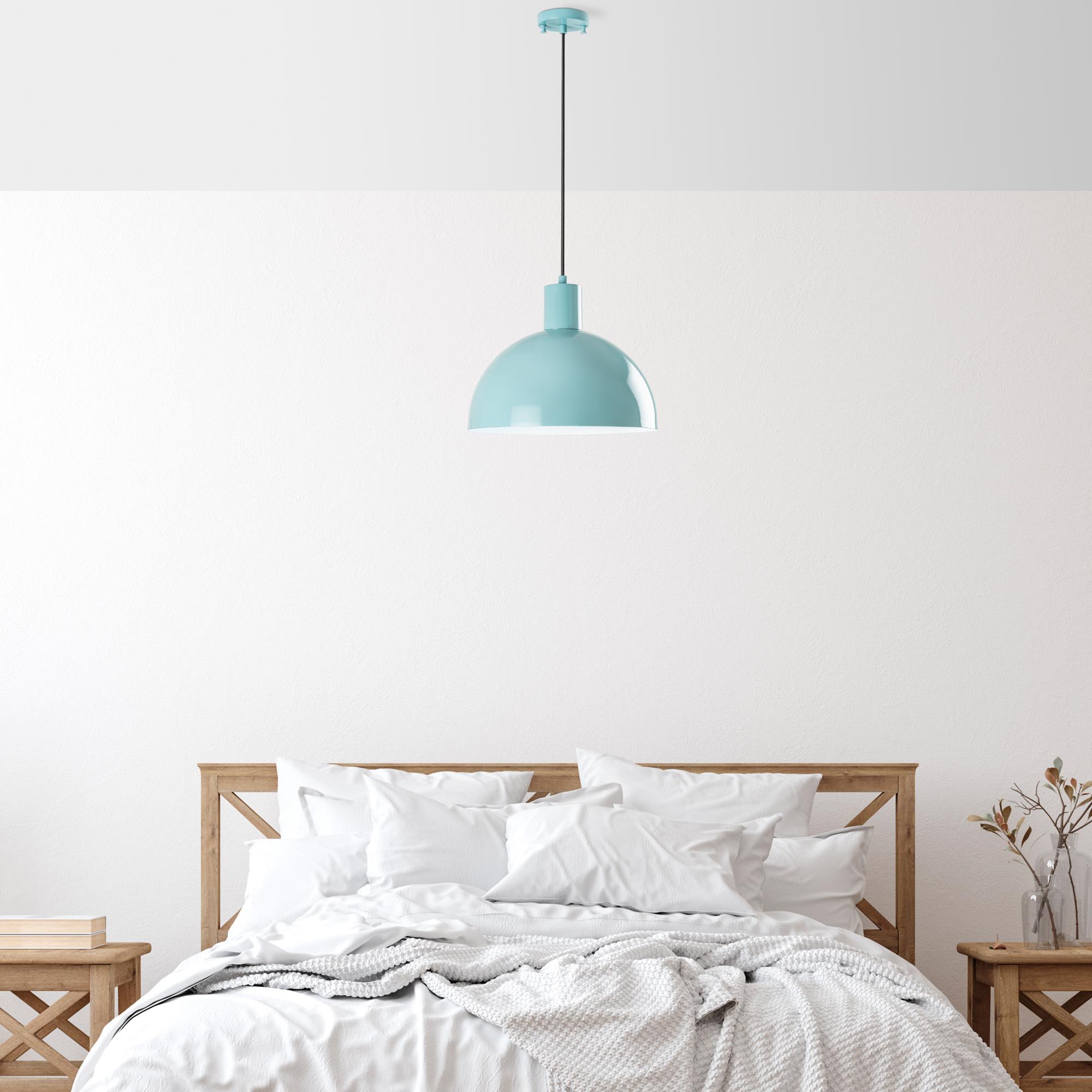 Metal Sıvama Tekli Sarkıt Parlak Turkuaz Kure-30-Mr-993-Turquoıse