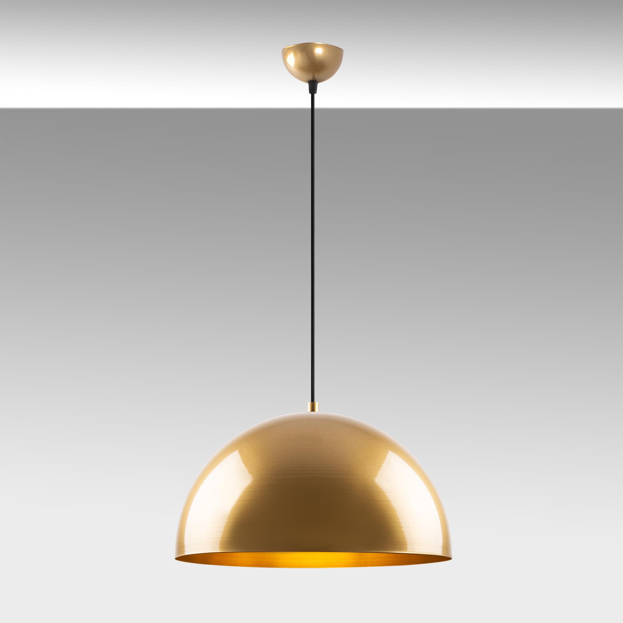 Metal Sıvama Tekli Sarkıt Parlak Gold Kure-40-Mr-722-1