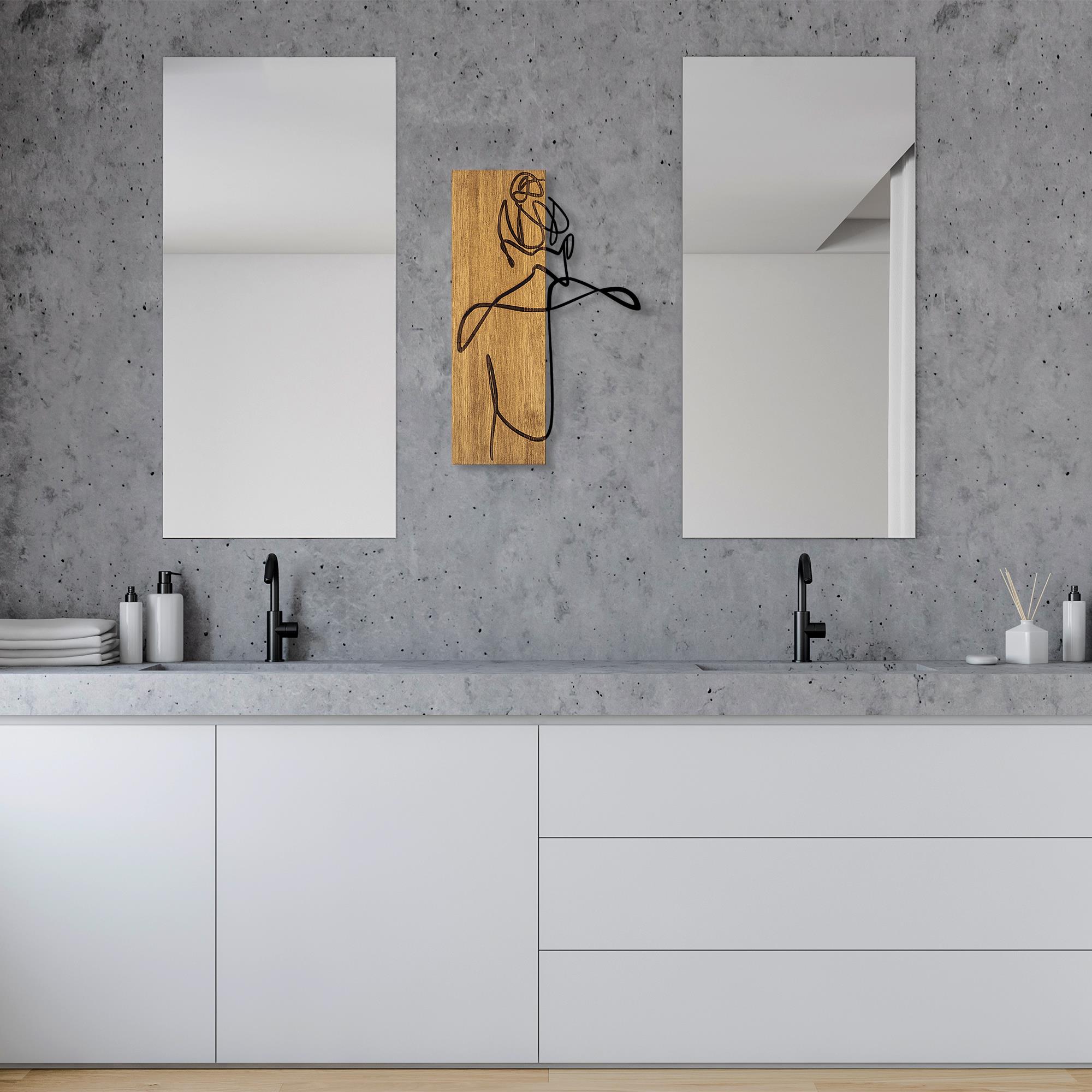 Metal Ahşap Duvar Panoları Ma-295