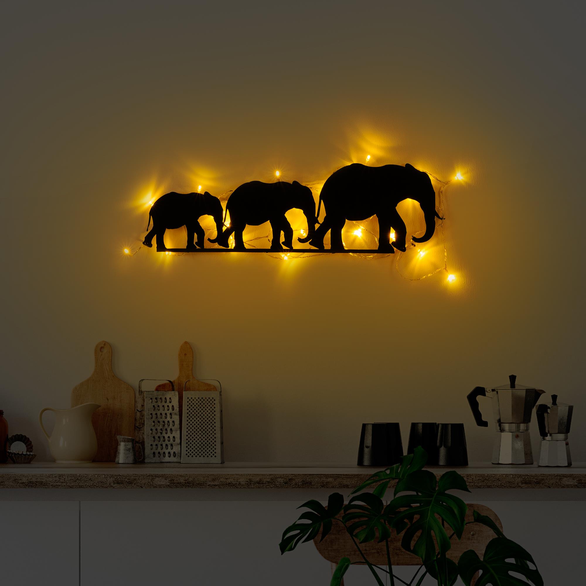 Duvar Aydınlatması Pütürlü Siyah Metal-070-Led
