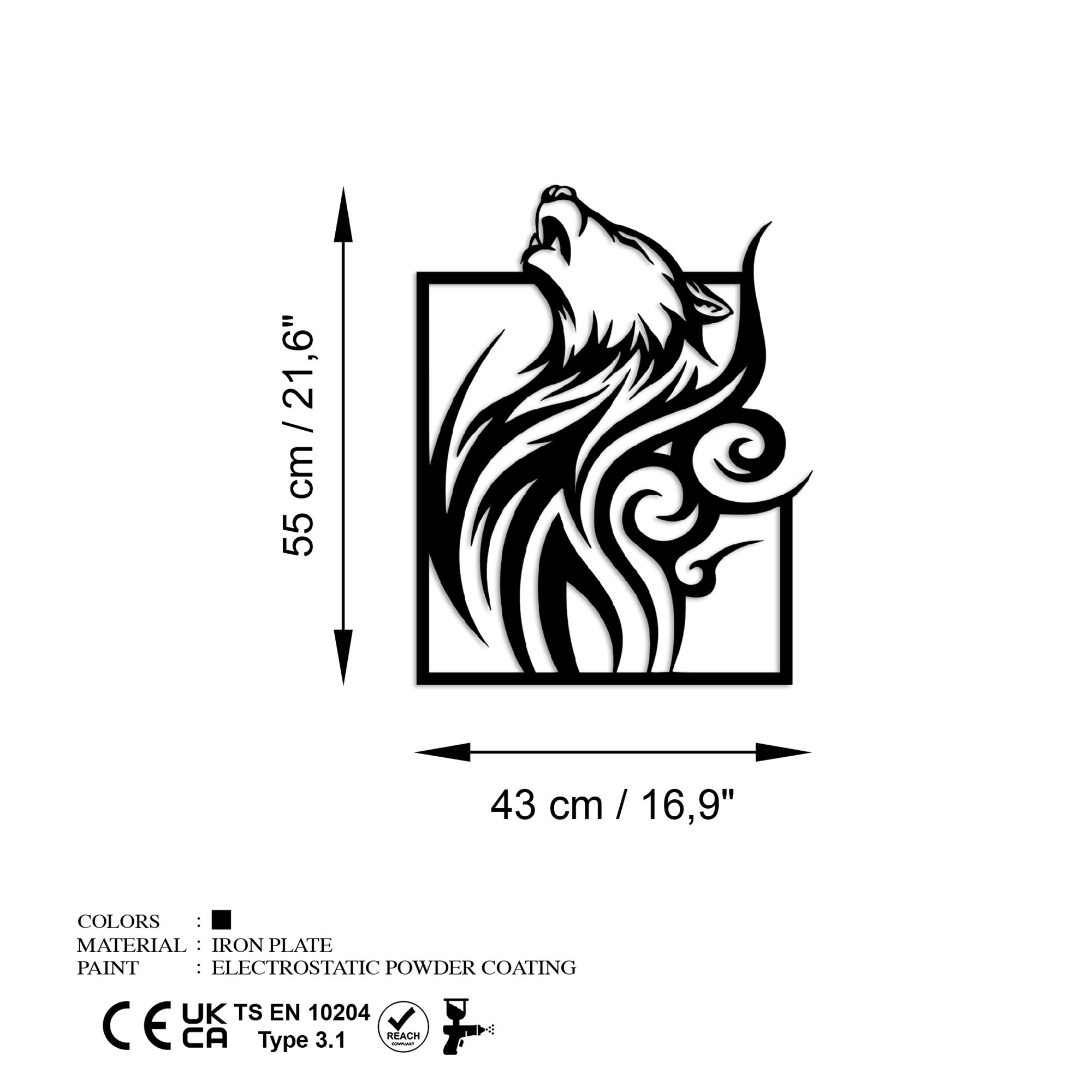 Metal Duvar Dekorları Model-1120