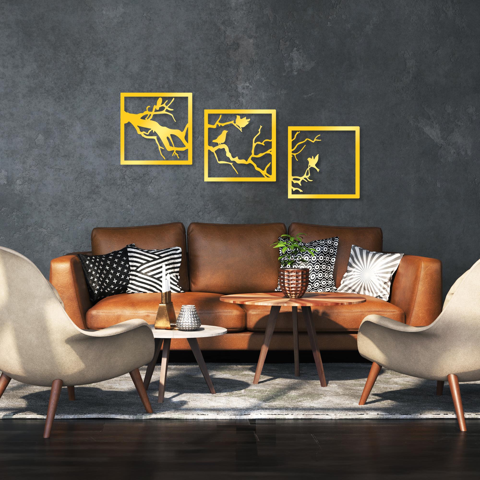 Metal Duvar Dekorları Model-1196-A
