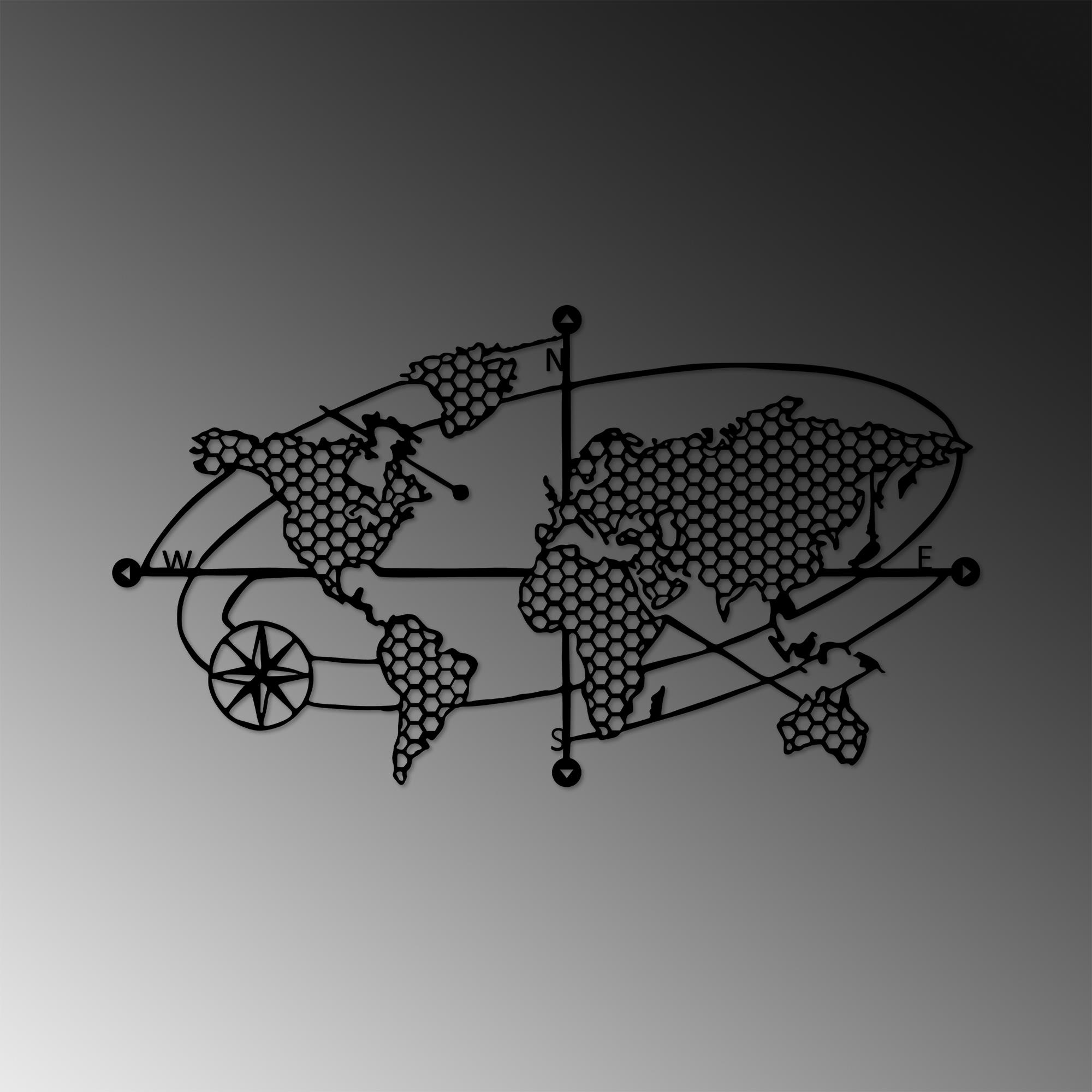 Metal Duvar Dekorları Model-333