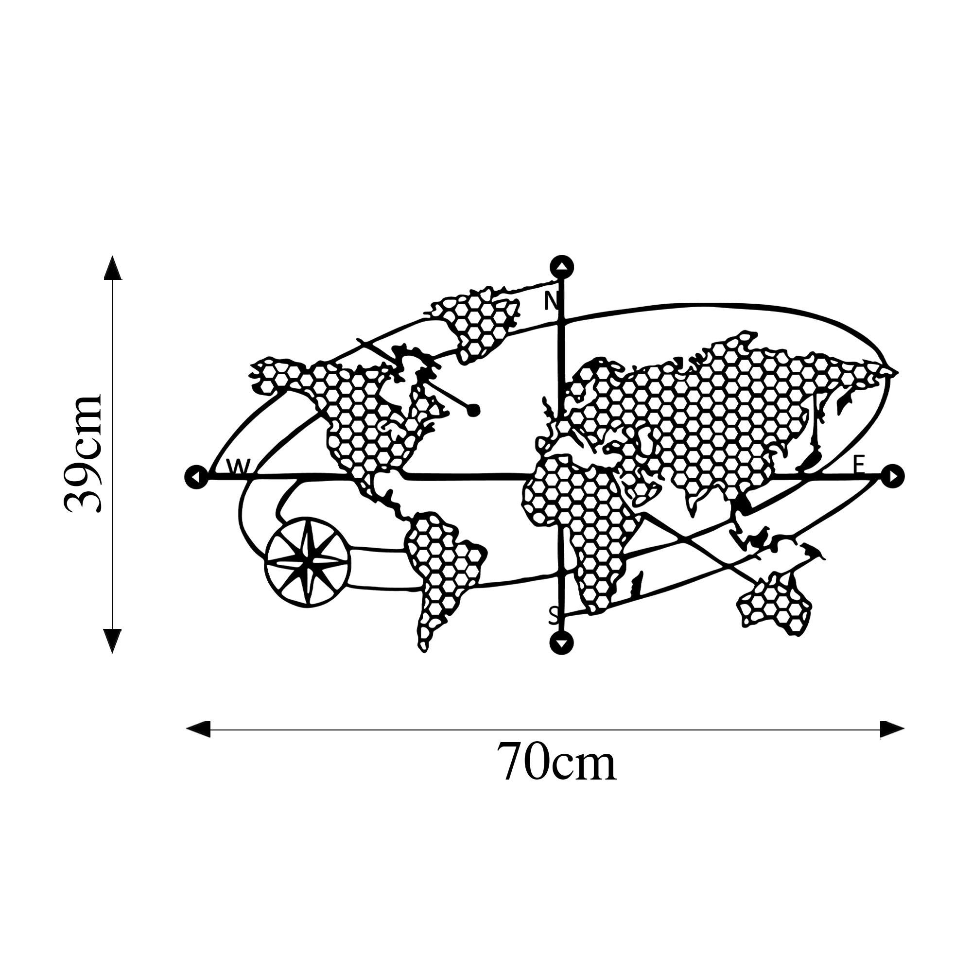 Metal Duvar Dekorları Model-333