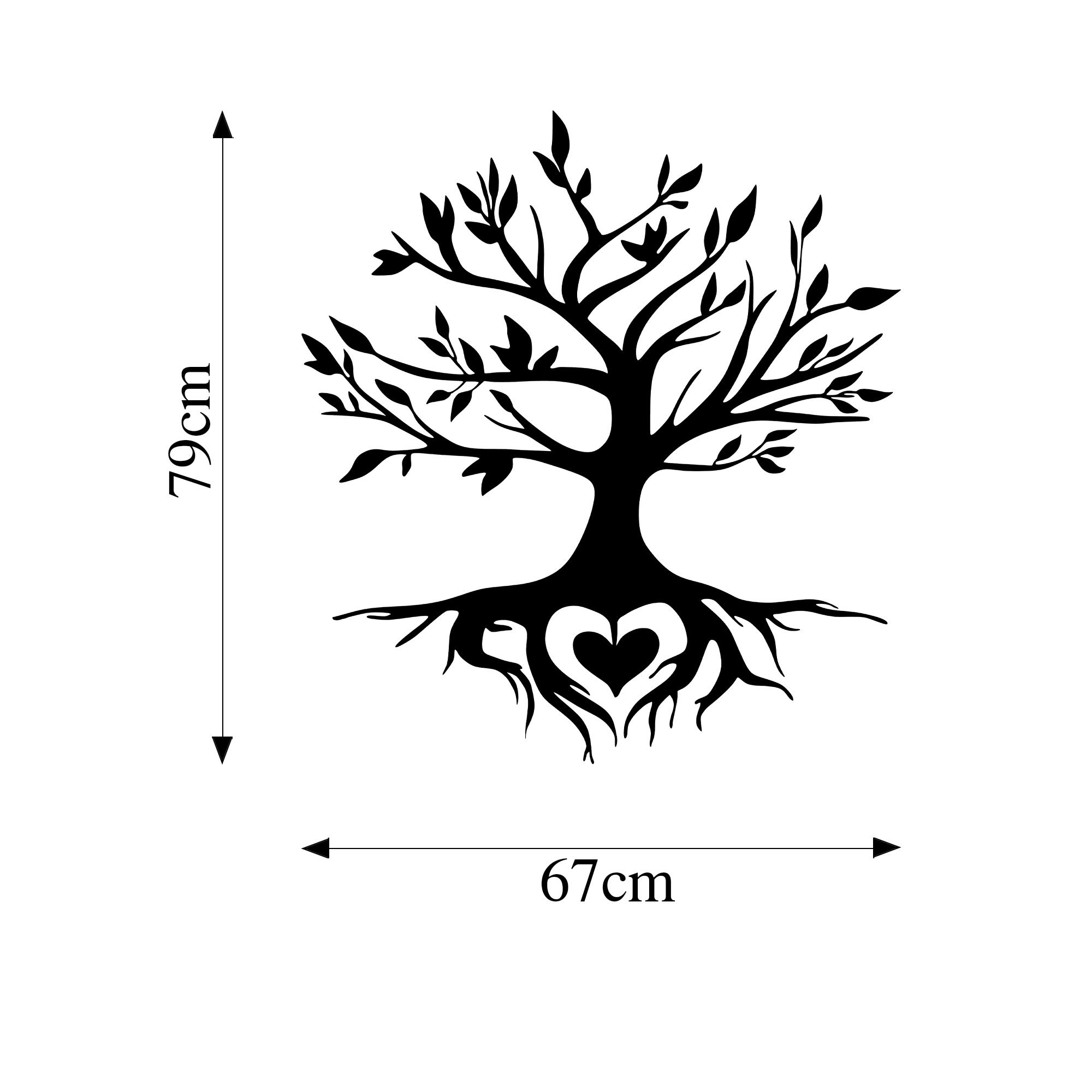 Metal Duvar Dekorları Model-338