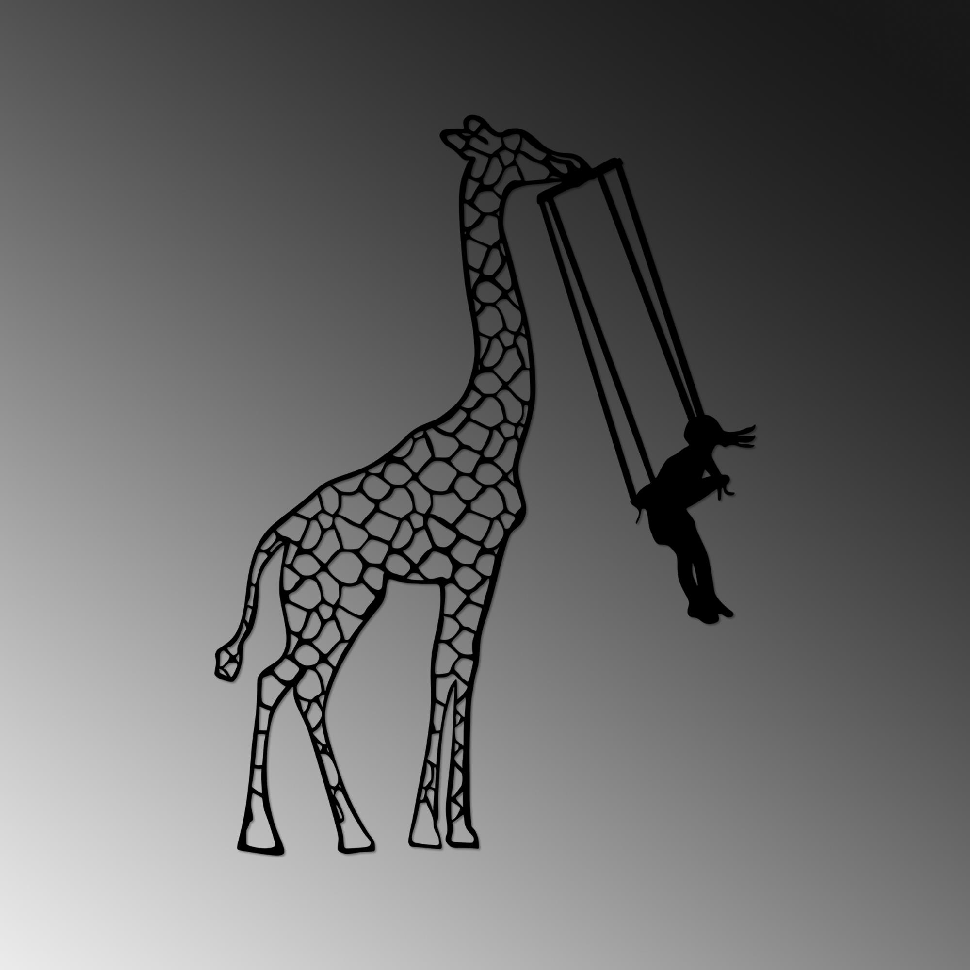Metal Duvar Dekorları Model-498