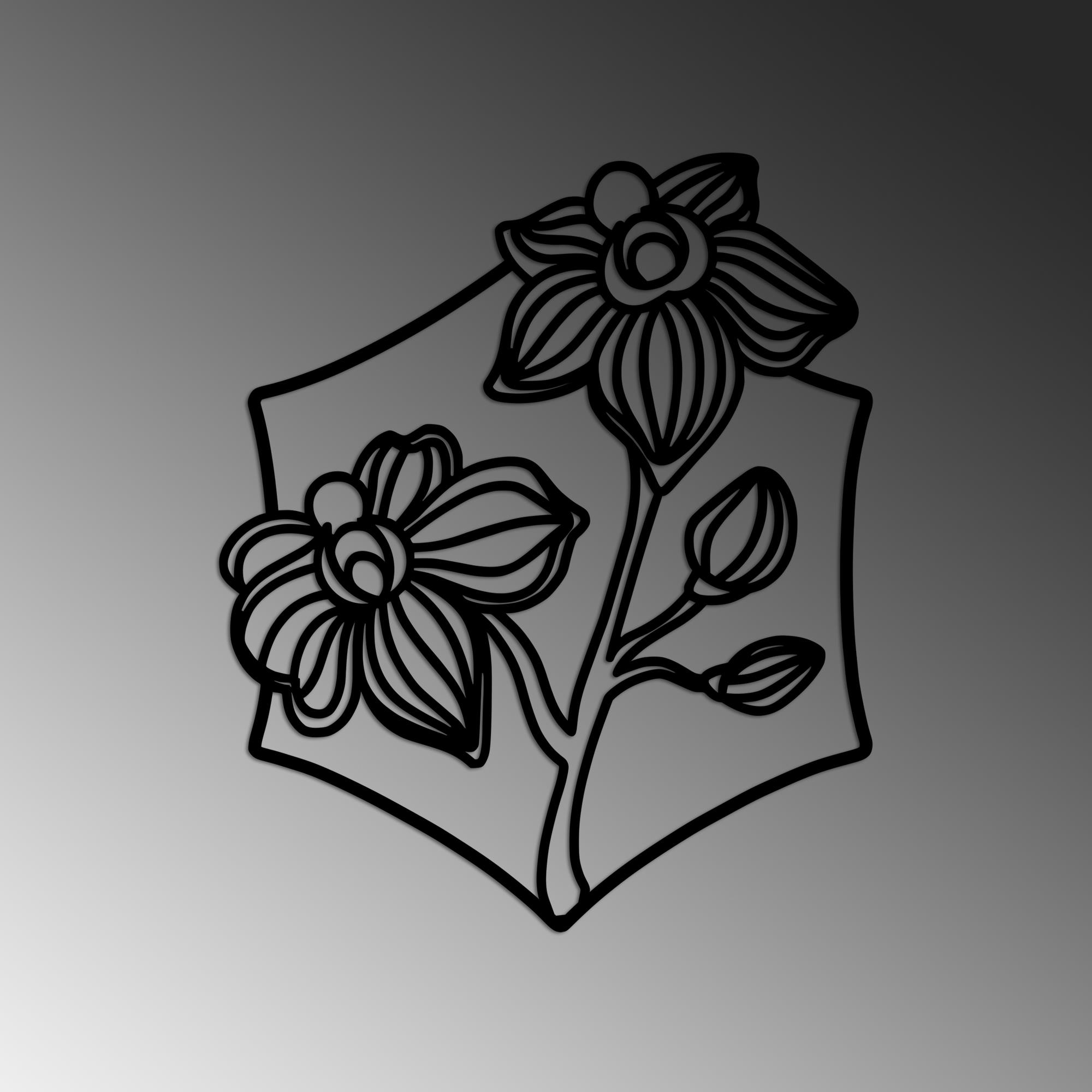 Metal Duvar Dekorları Model-716