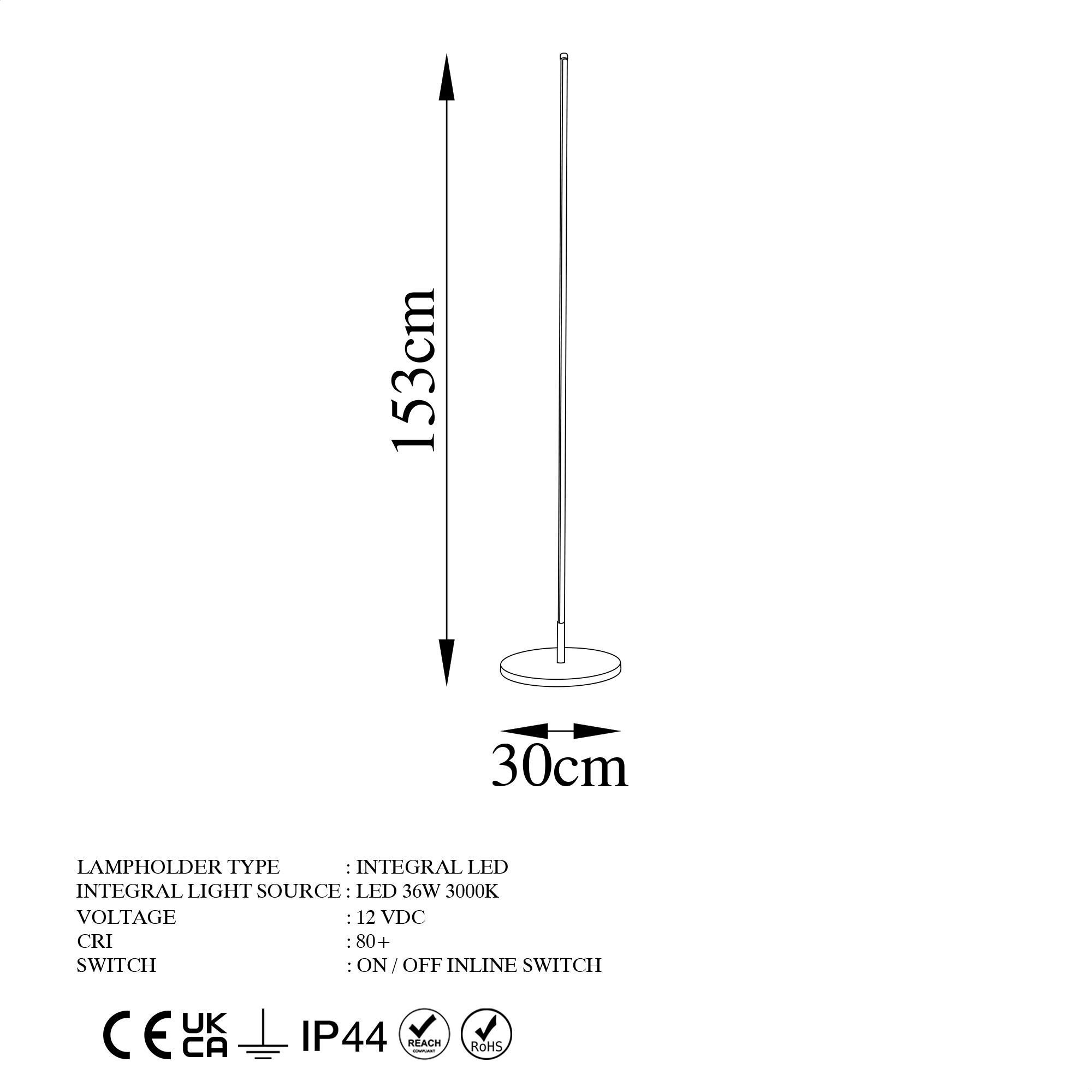LedLi Lambader Pütürlü Siyah Only-13317