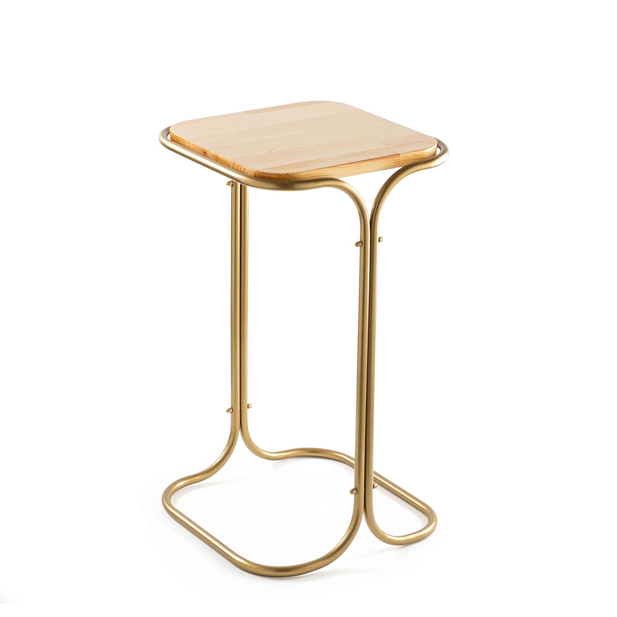 Shb-001-C Ahşap Metal Sehpa Shb-001-C-Srk