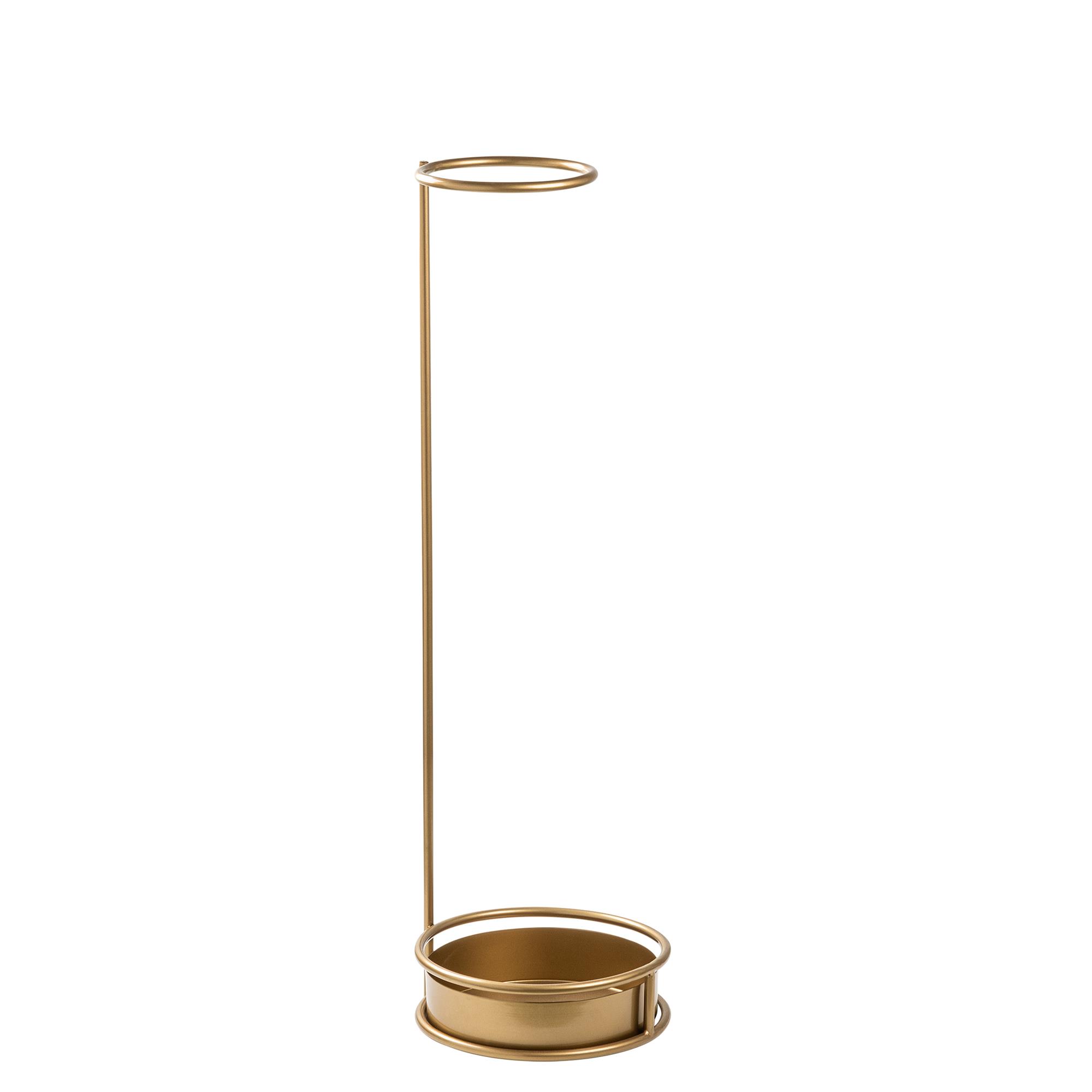 Lüks Altın Gold Metal Şemsiyelik Antre ve Kapı Önü Düzenleyici Stand,SMS-007