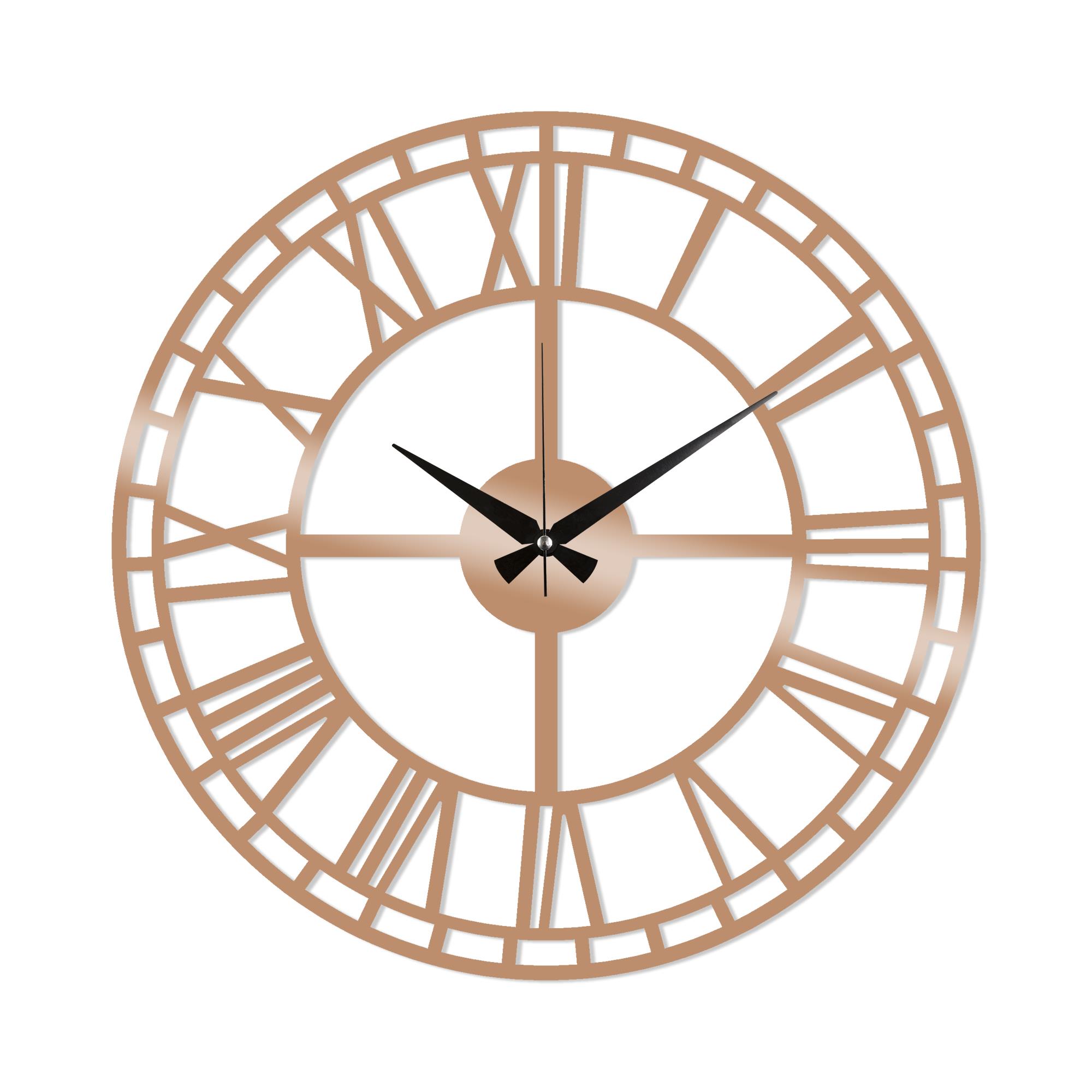 Metal Duvar Dekorları Watch-002-B
