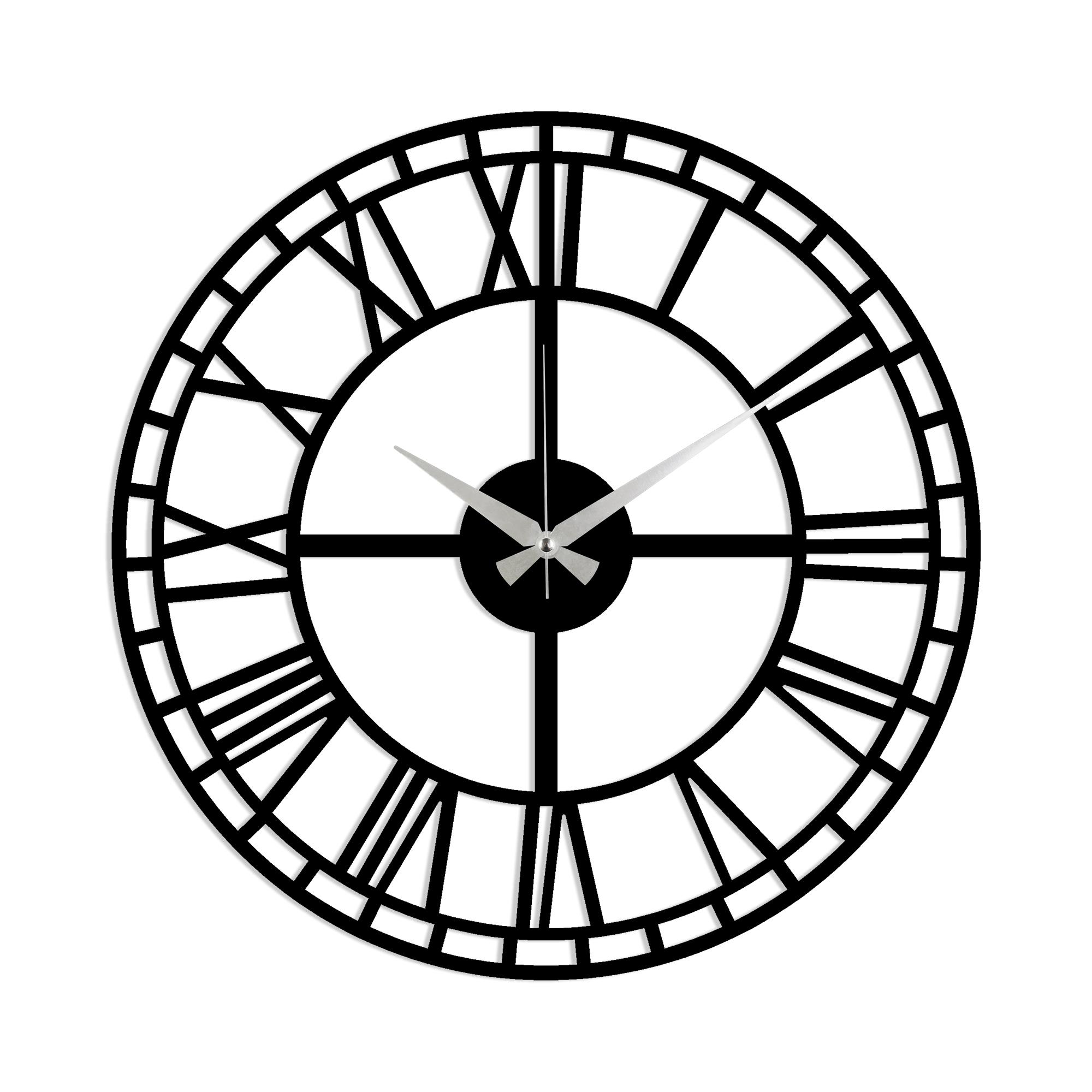 Metal Duvar Dekorları Watch-002
