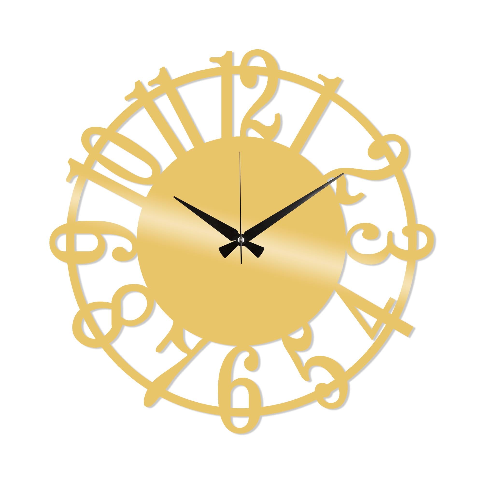 Metal Duvar Dekorları Watch-015-A