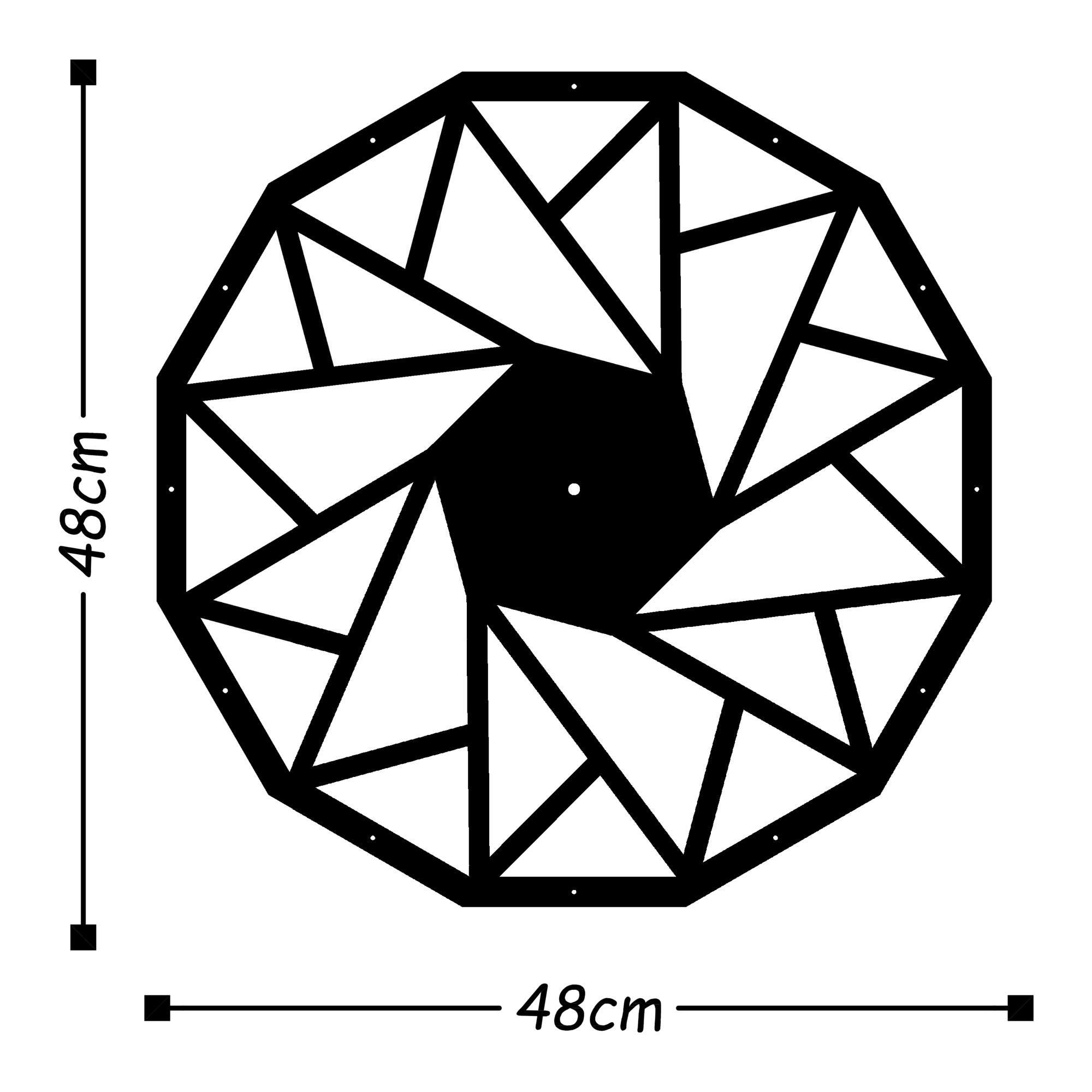 Metal Duvar Dekorları Watch-018