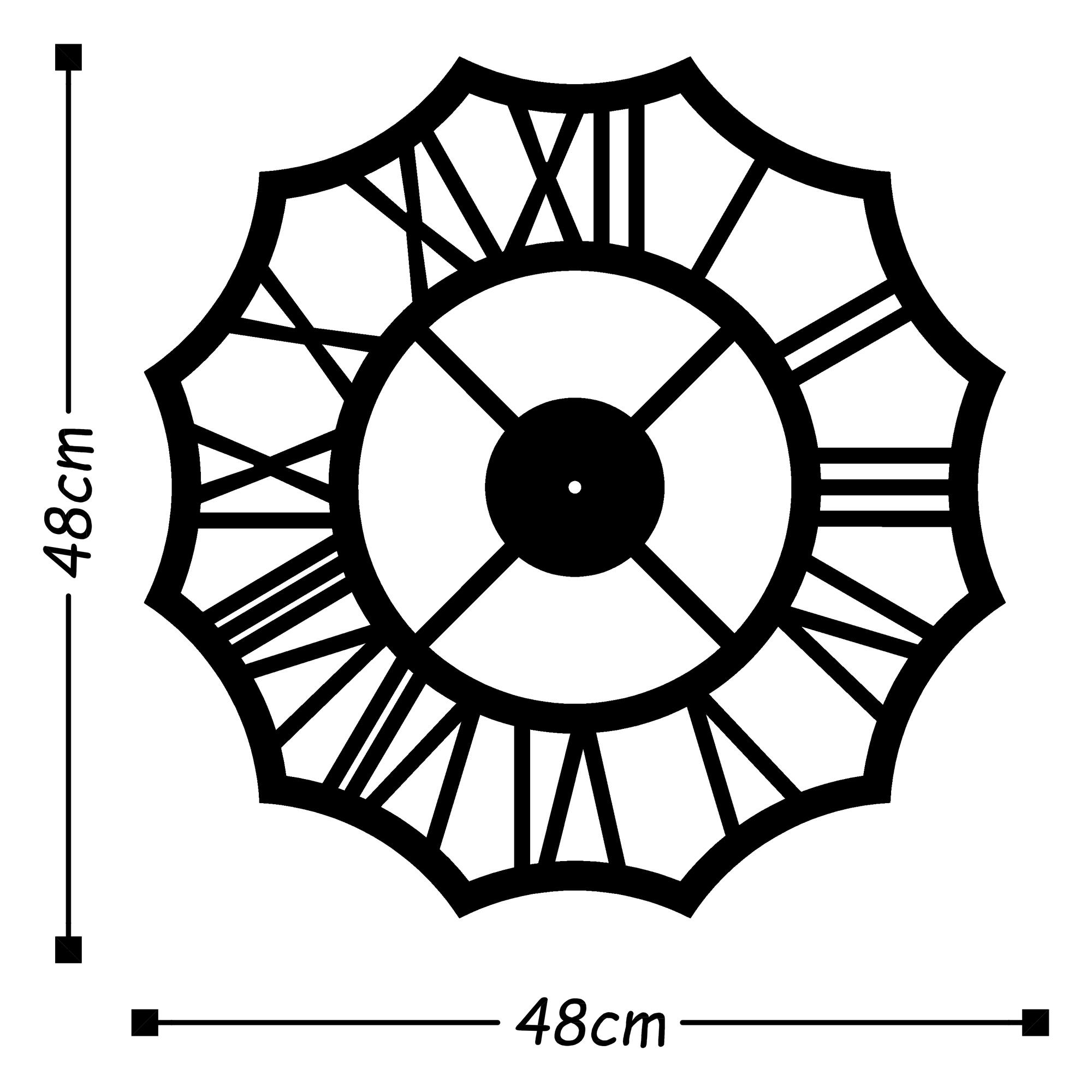 Metal Duvar Dekorları Watch-023