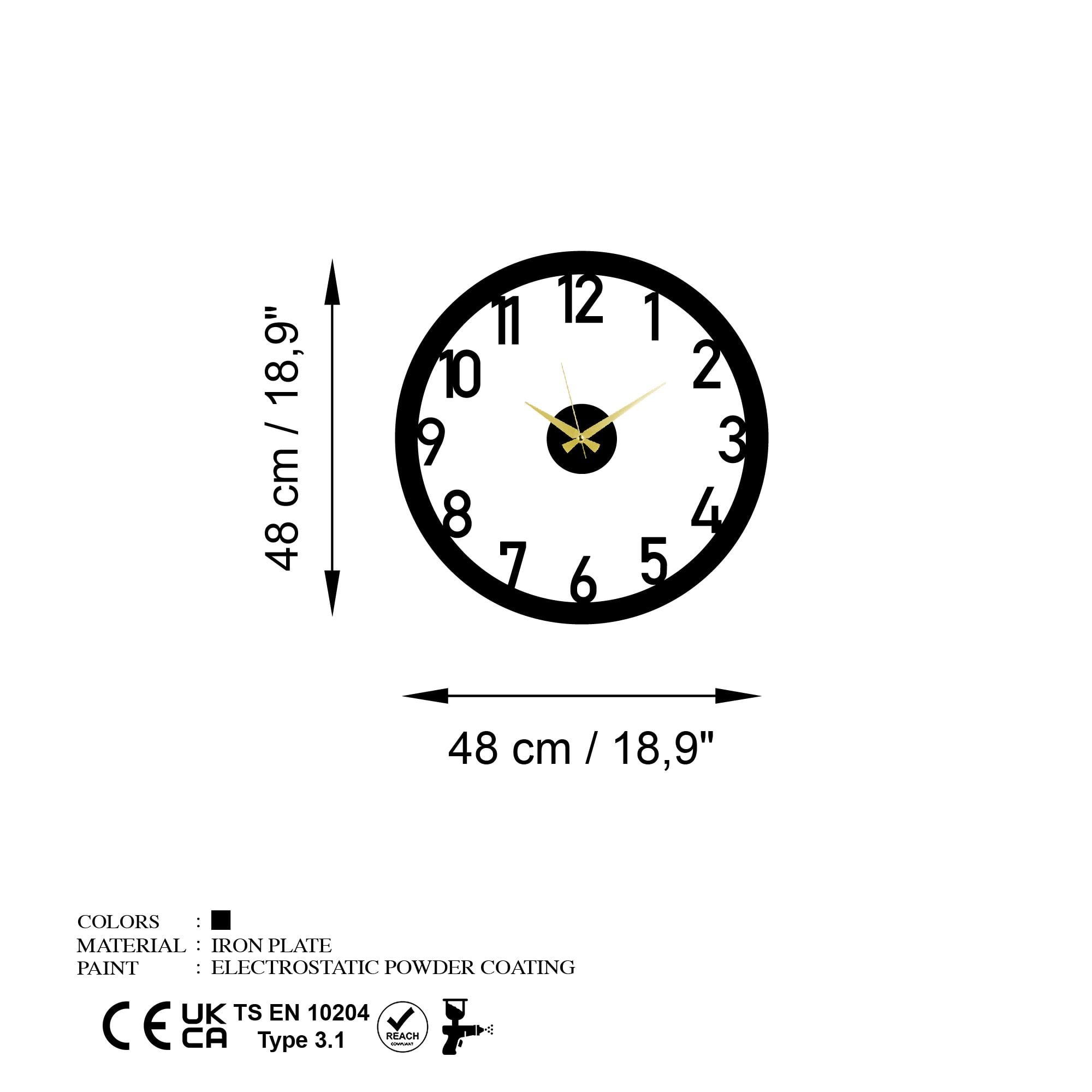 Watch-83 Metal Duvar Dekorları Watch-083