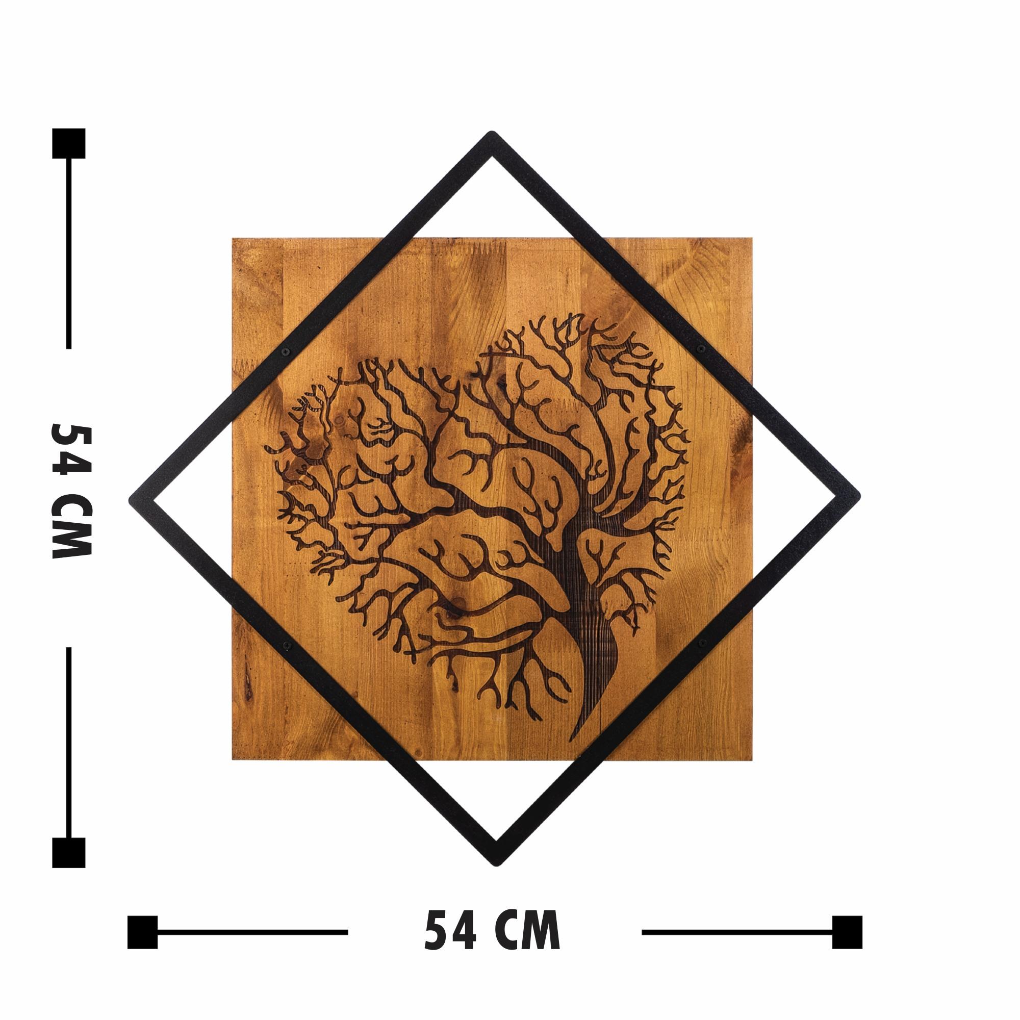 Metal Ahşap Duvar Panoları Wt-025