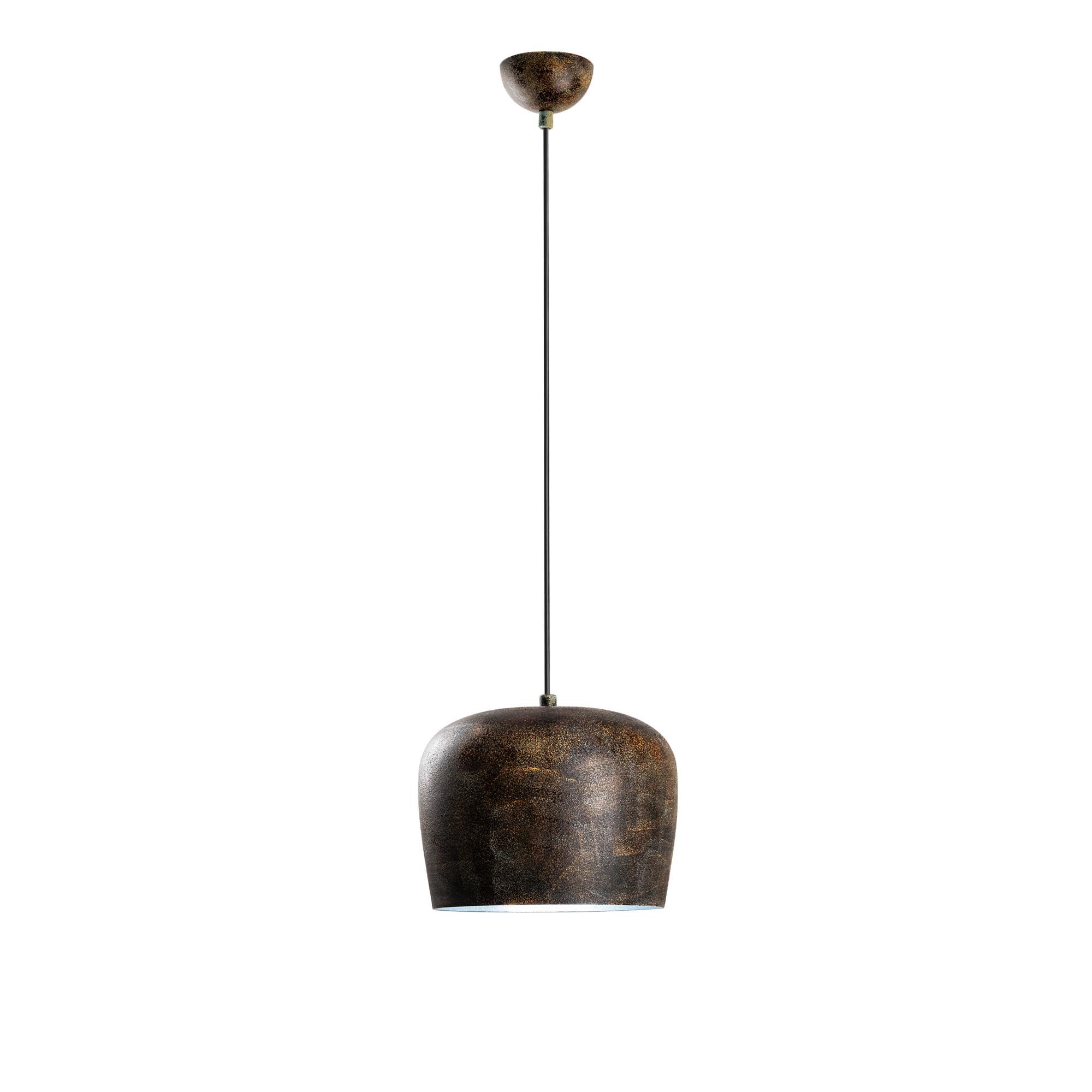 Metal Sıvama Tekli Sarkıt Vintage Silver Yozgat-N-1409-Retro