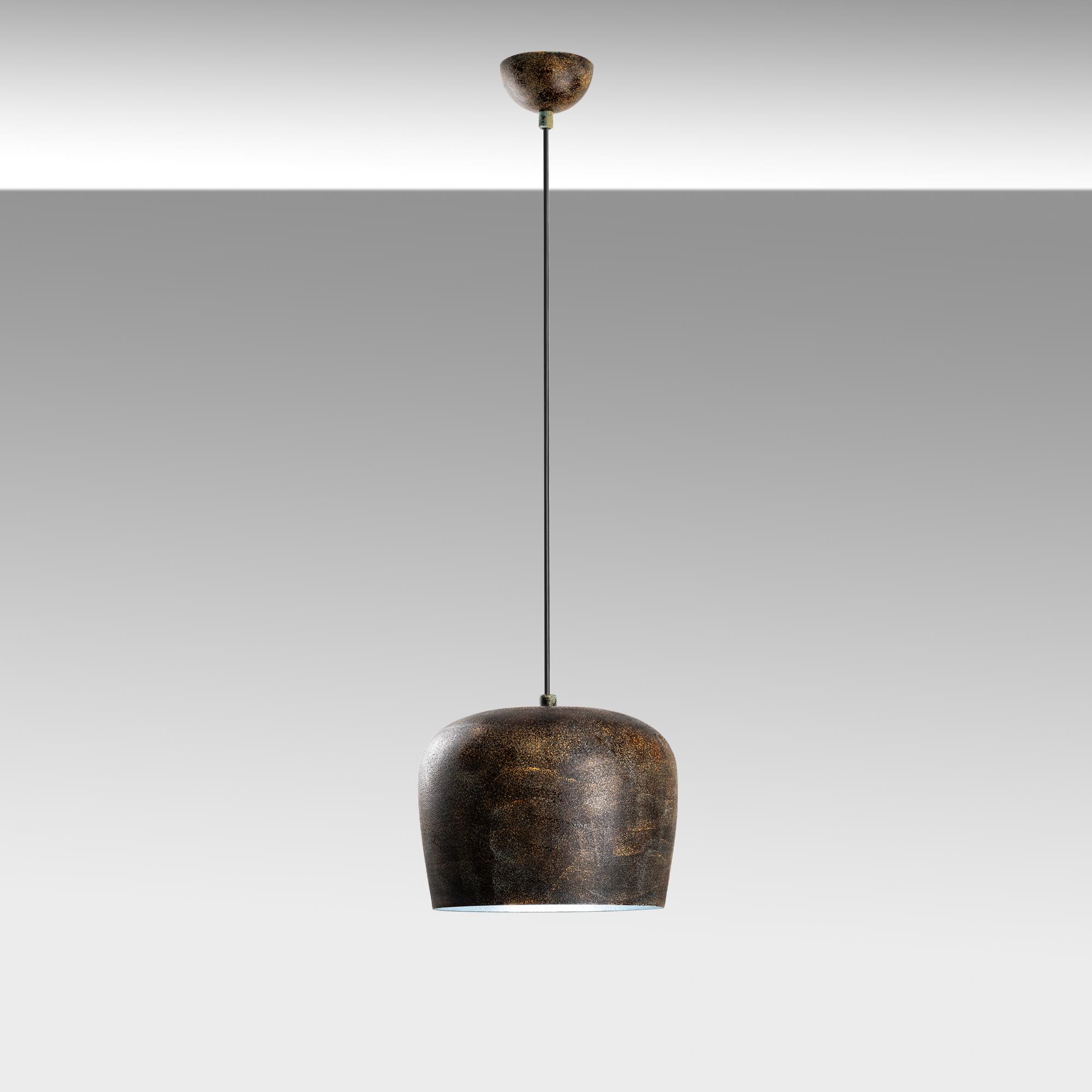 Metal Sıvama Tekli Sarkıt Vintage Silver Yozgat-N-1409-Retro