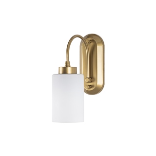 Modern Altın Gold Aplik Silindir Cam E27 Duy Banyo Koridor Yatak Başı Duvar Lambası,HEMIKILO-13160
