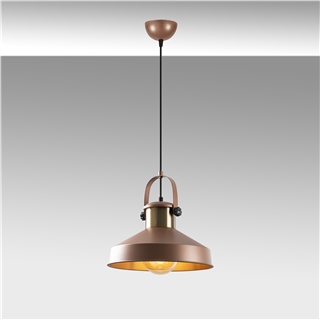 Metal Sıvama Tekli Sarkıt Mat Bakır Seyıt-Nus-2573